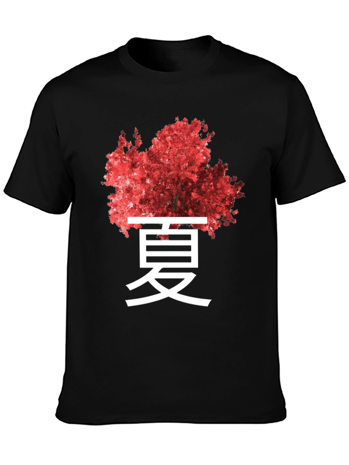 Red Tree Kanji Graphic Tee
