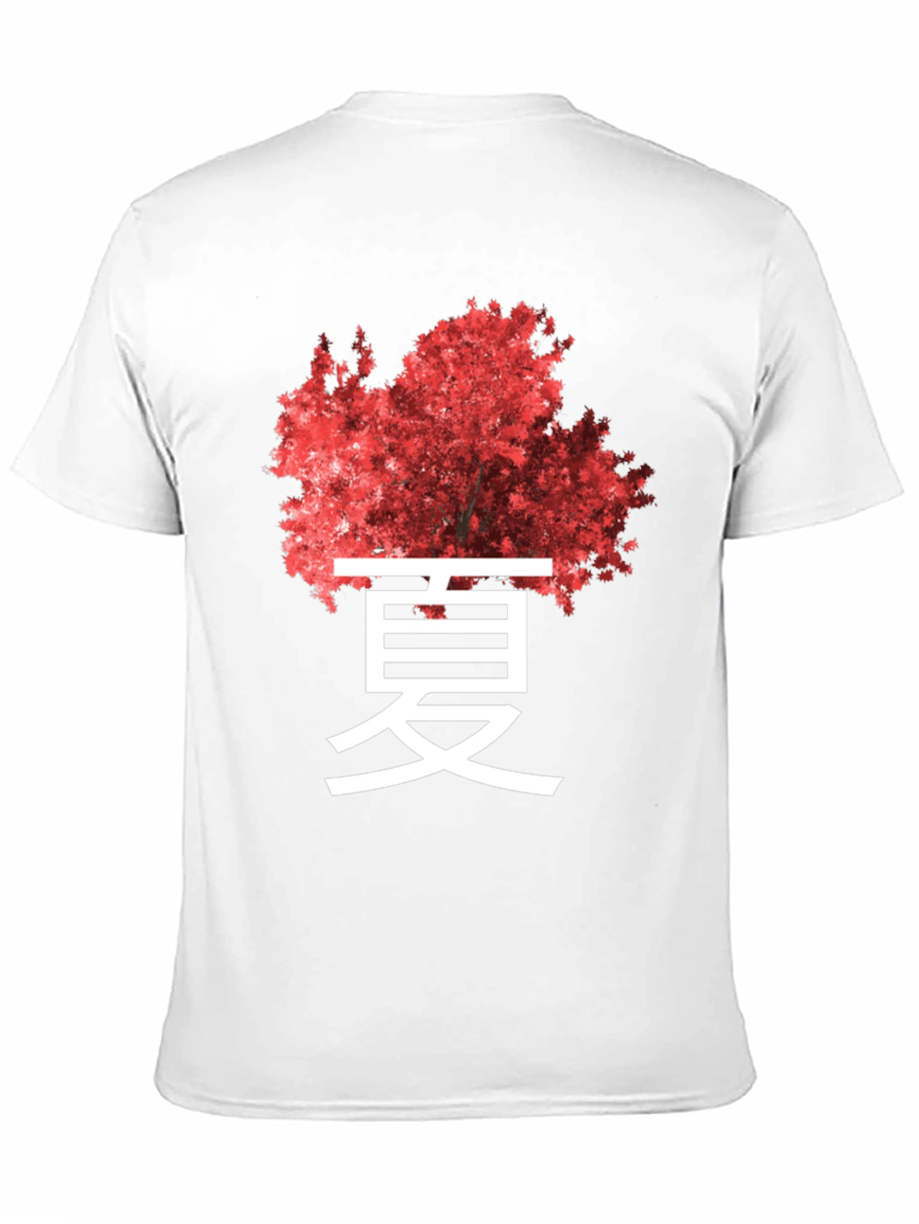 Red Tree Kanji Graphic Tee