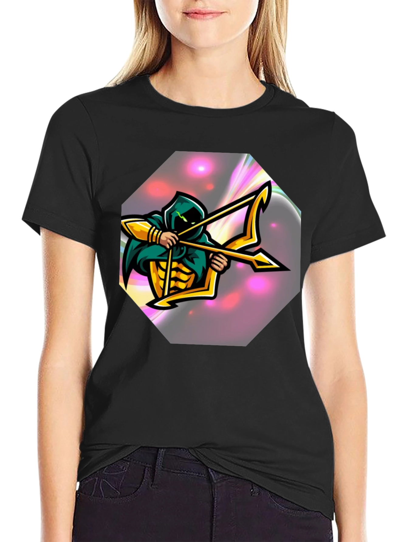 Archer Graphic T-Shirt - Stealth Style