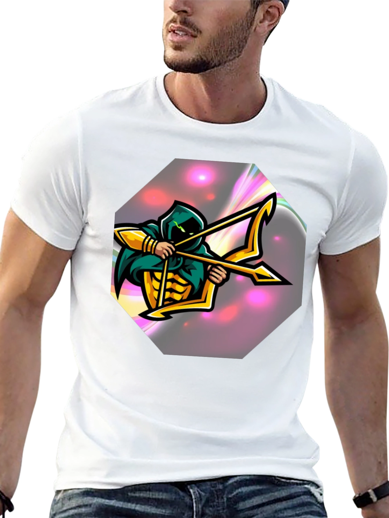 Archer Graphic T-Shirt - Stealth Style