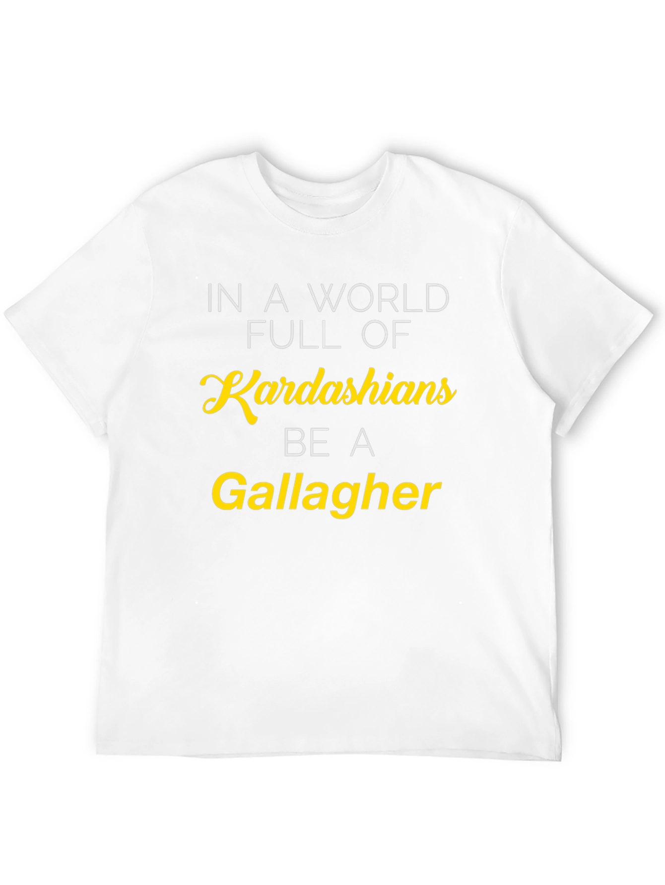 Kardashians vs Gallagher Novelty Tee