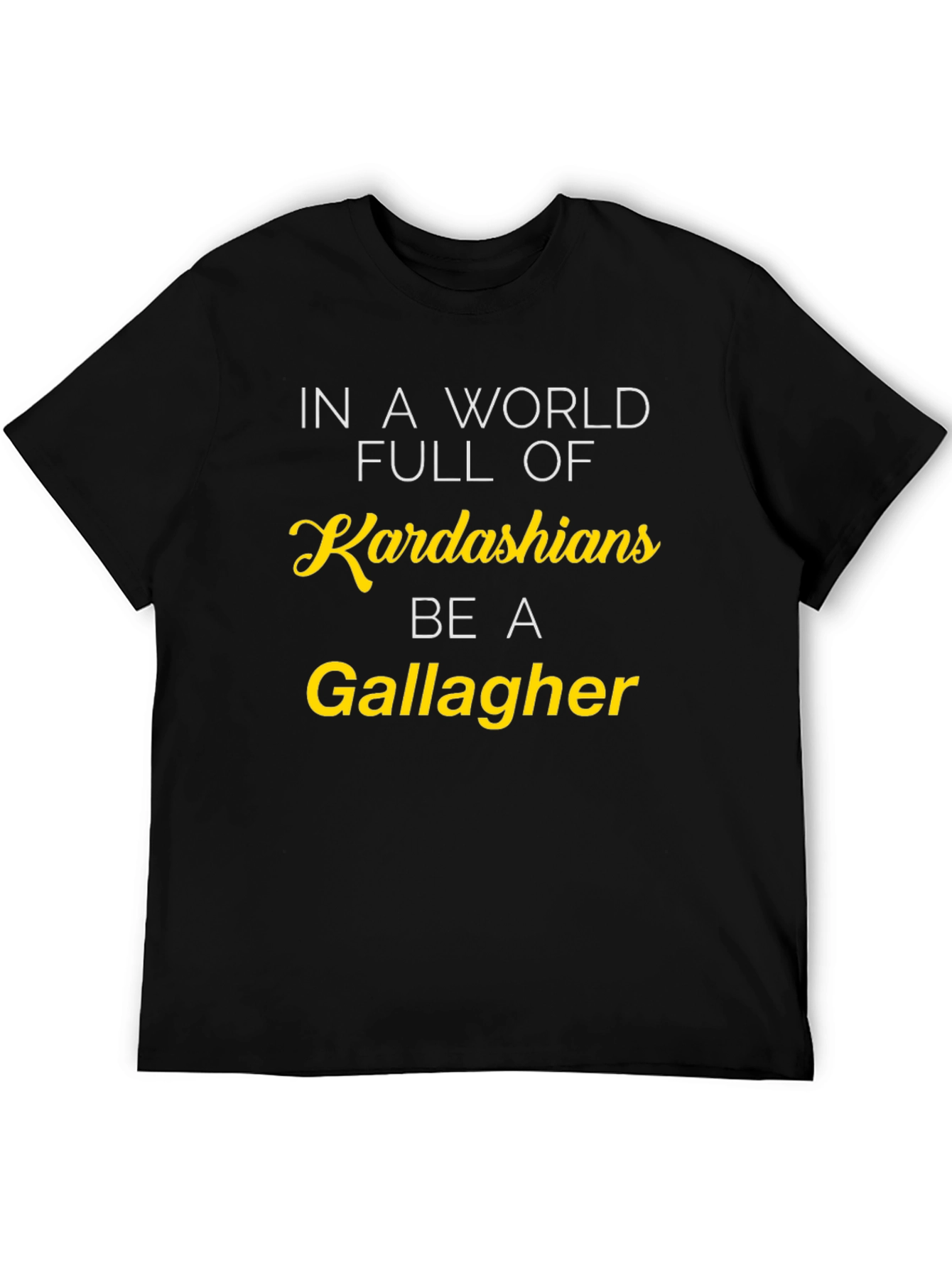 Kardashians vs Gallagher Novelty Tee