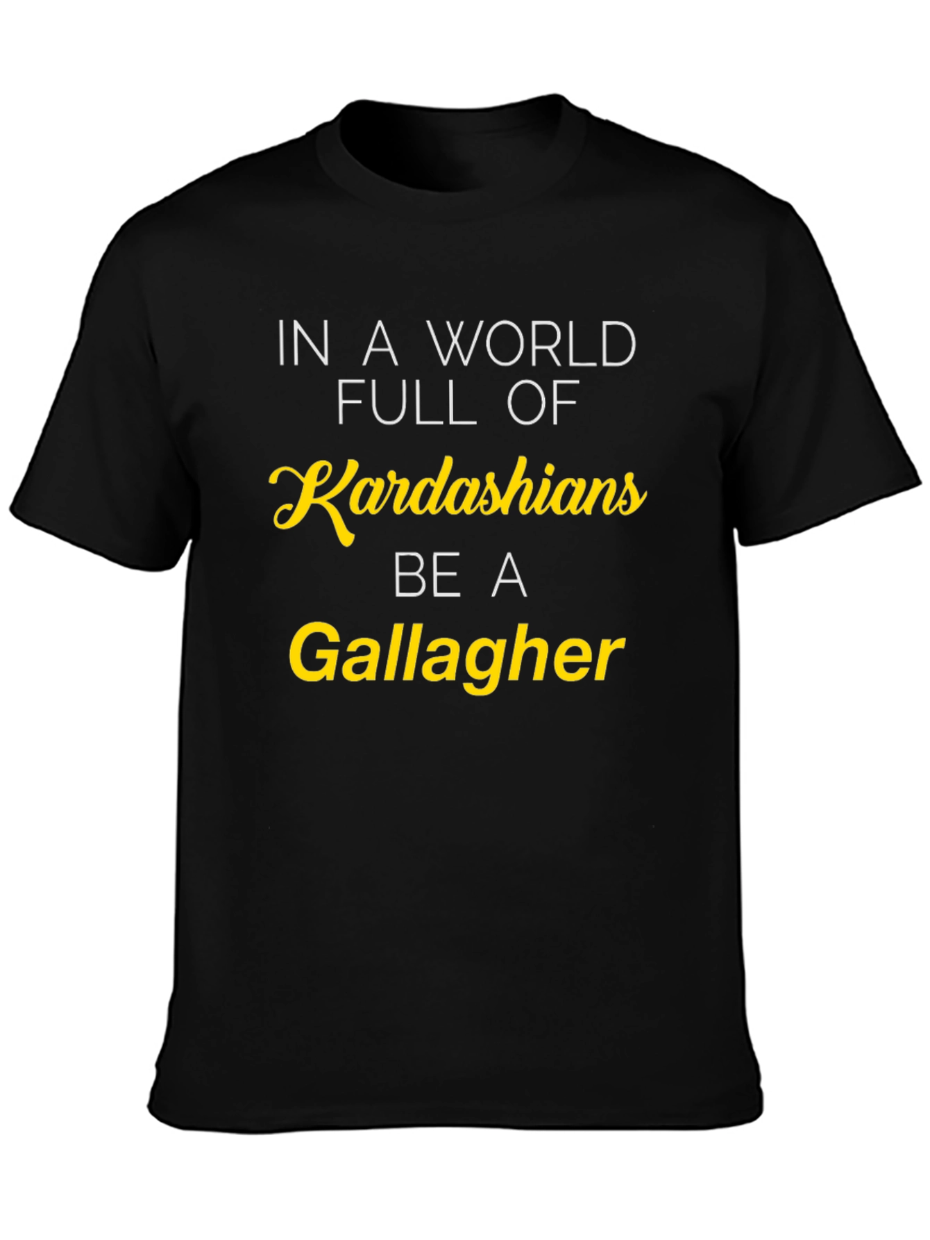 Kardashians vs Gallagher Novelty Tee