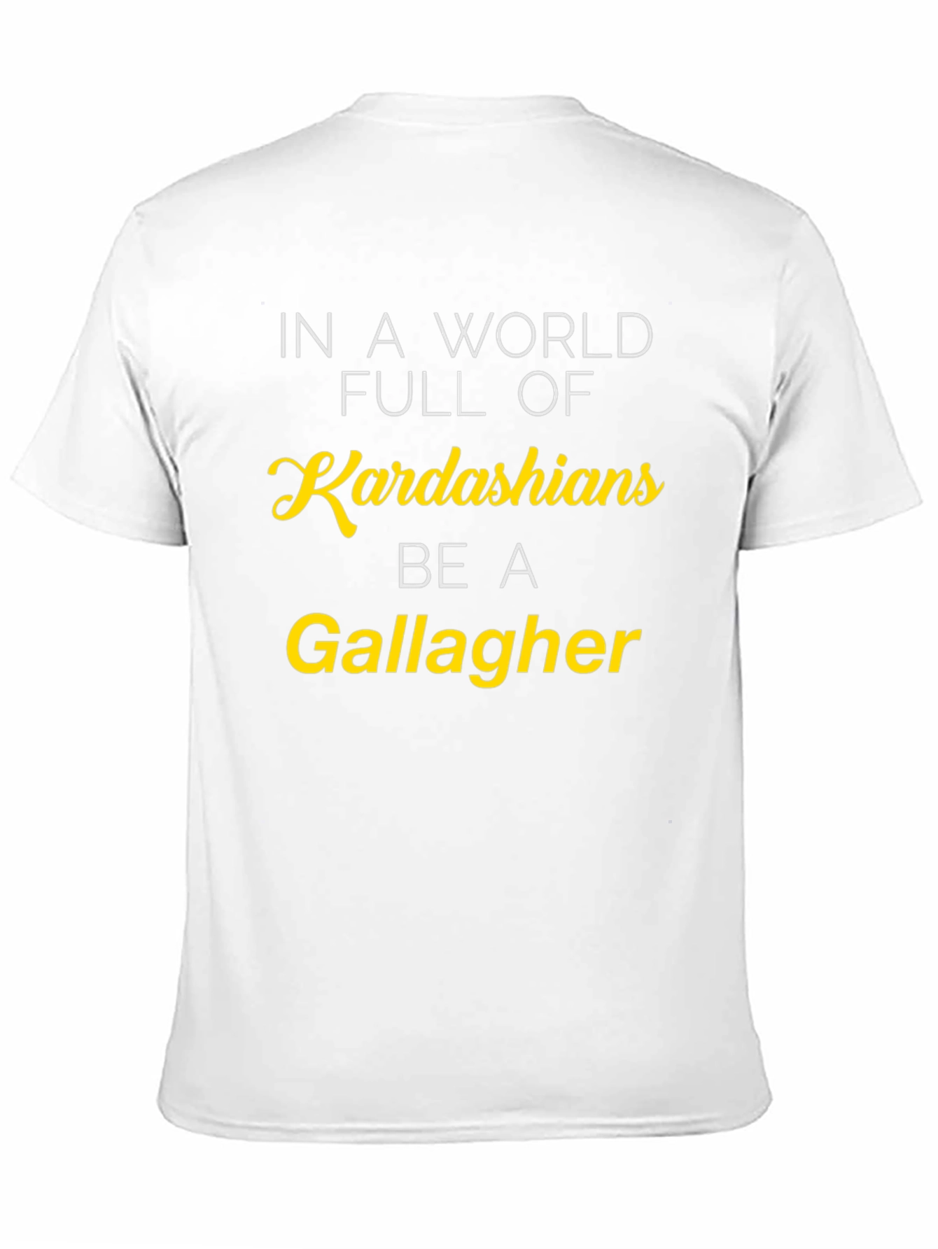 Kardashians vs Gallagher Novelty Tee