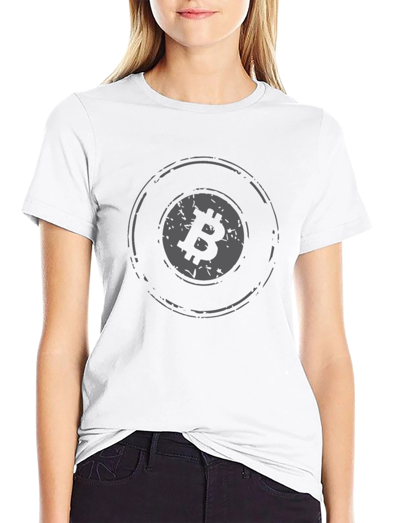 Bitcoin Graphic Tee - Crypto Currency Black T-Shirt