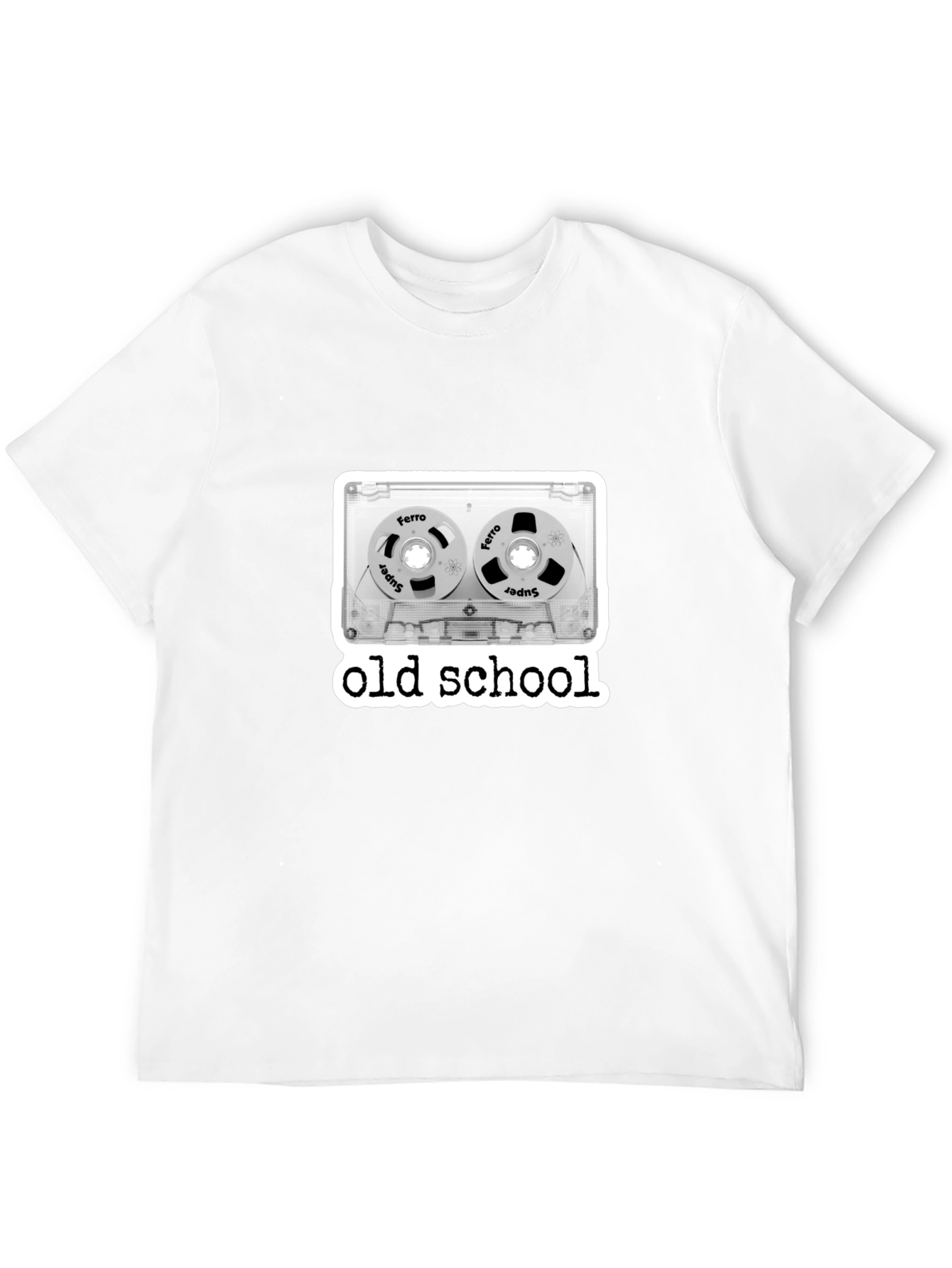 Retro Old School Cassette Tape Graphic Tee
