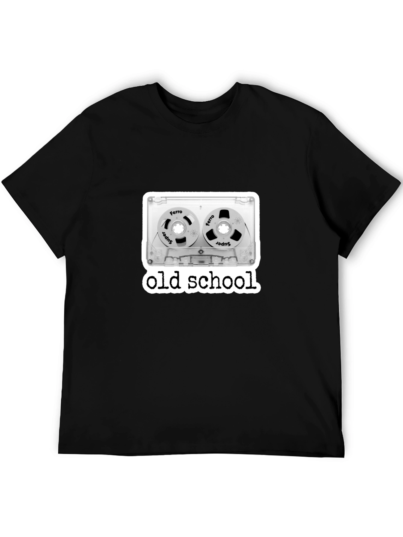 Retro Old School Cassette Tape Graphic Tee
