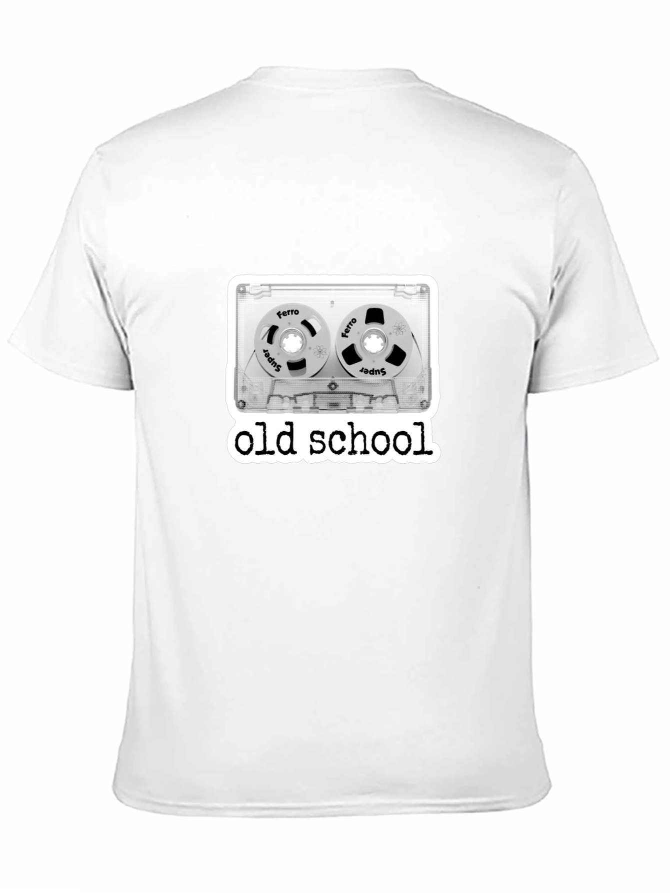 Retro Old School Cassette Tape Graphic Tee