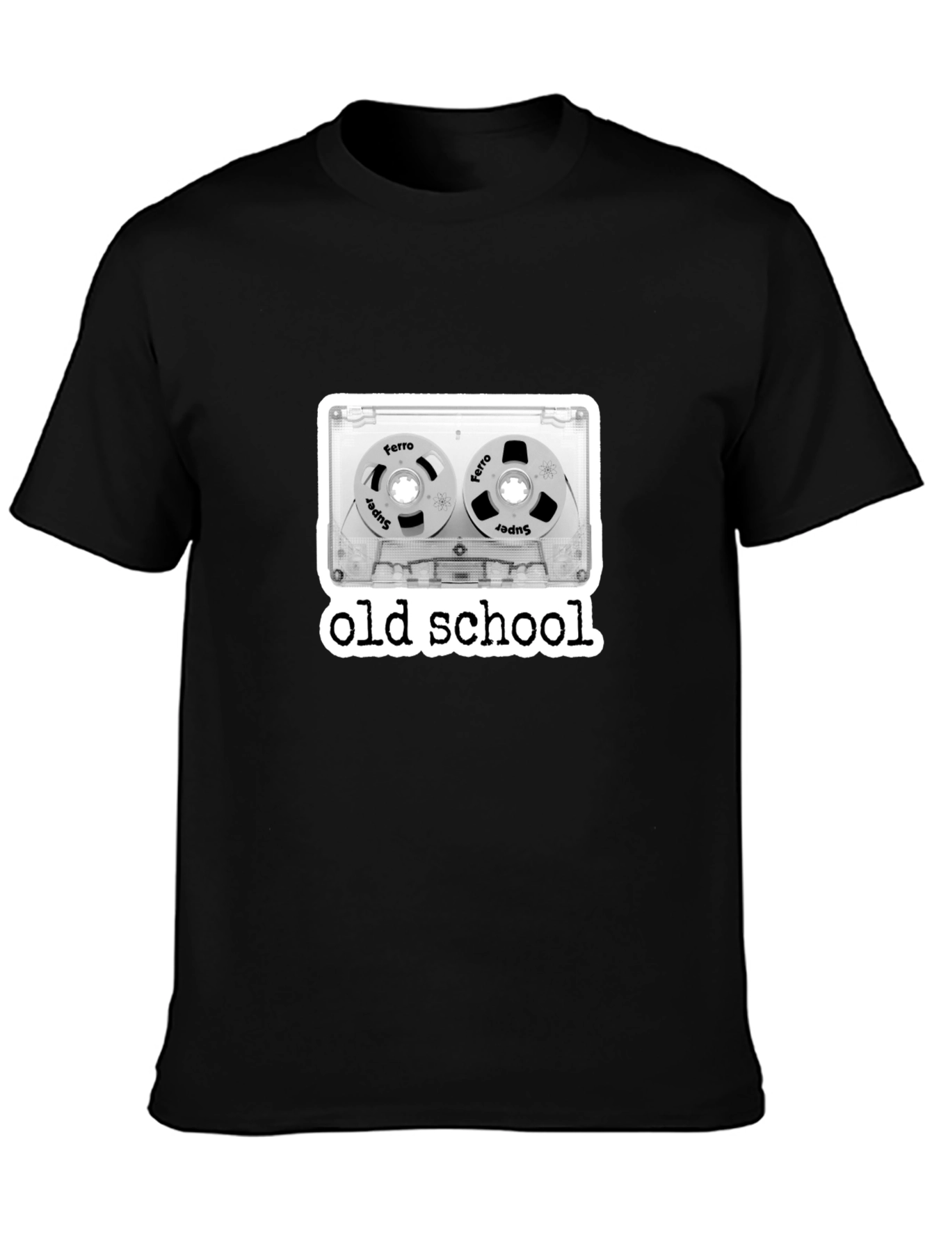 Retro Old School Cassette Tape Graphic Tee