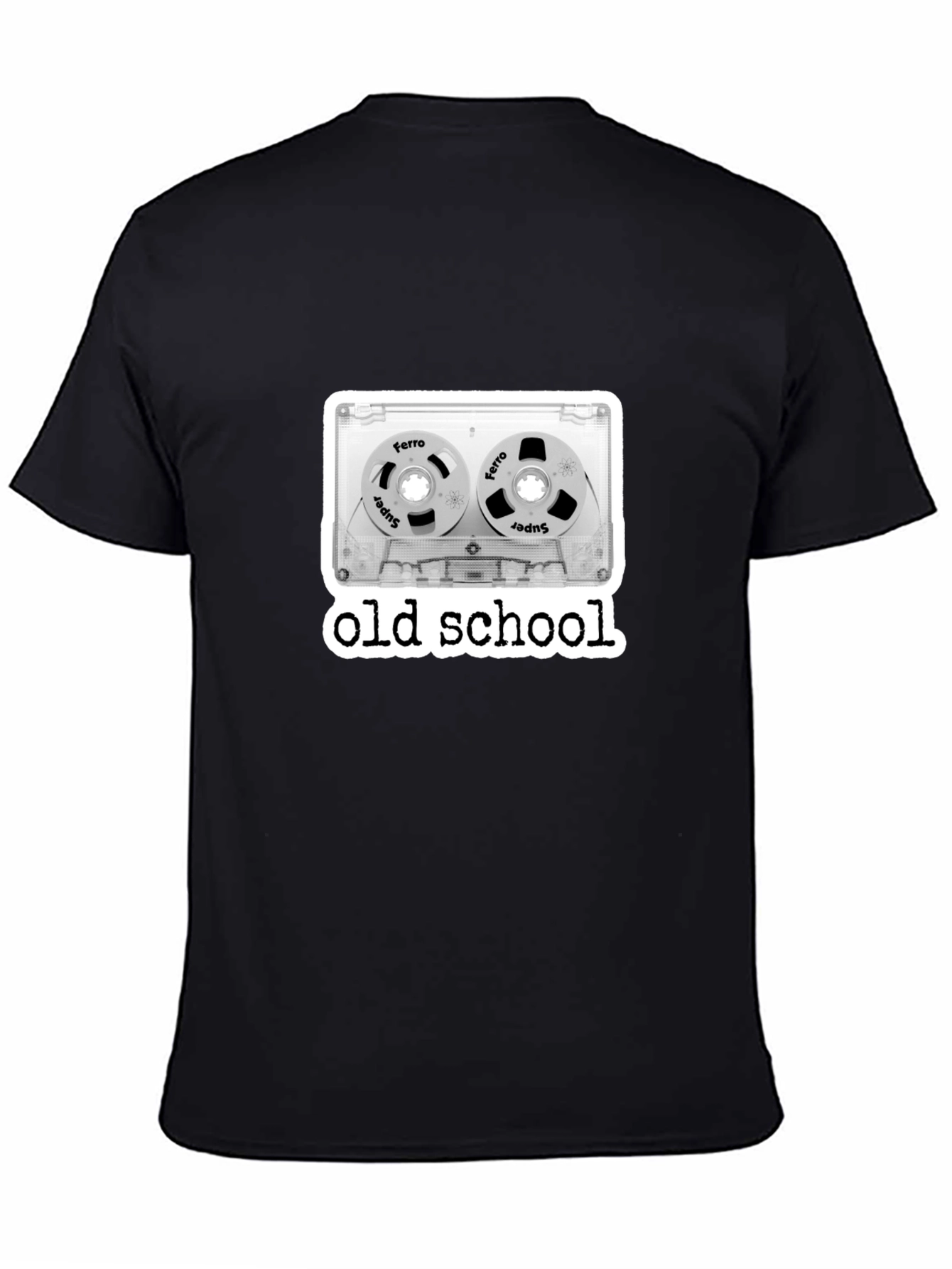 Retro Old School Cassette Tape Graphic Tee