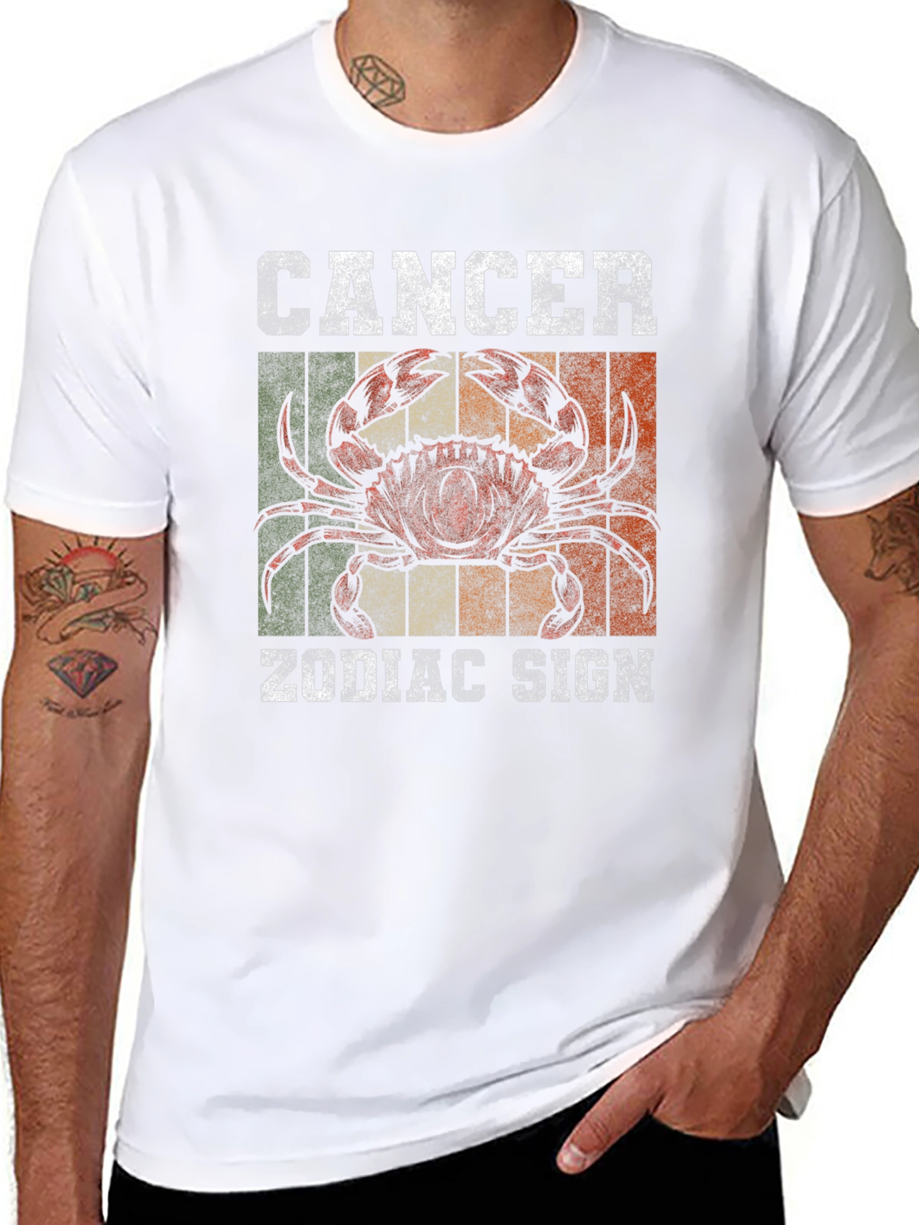 Cancer Zodiac Sign T-Shirt