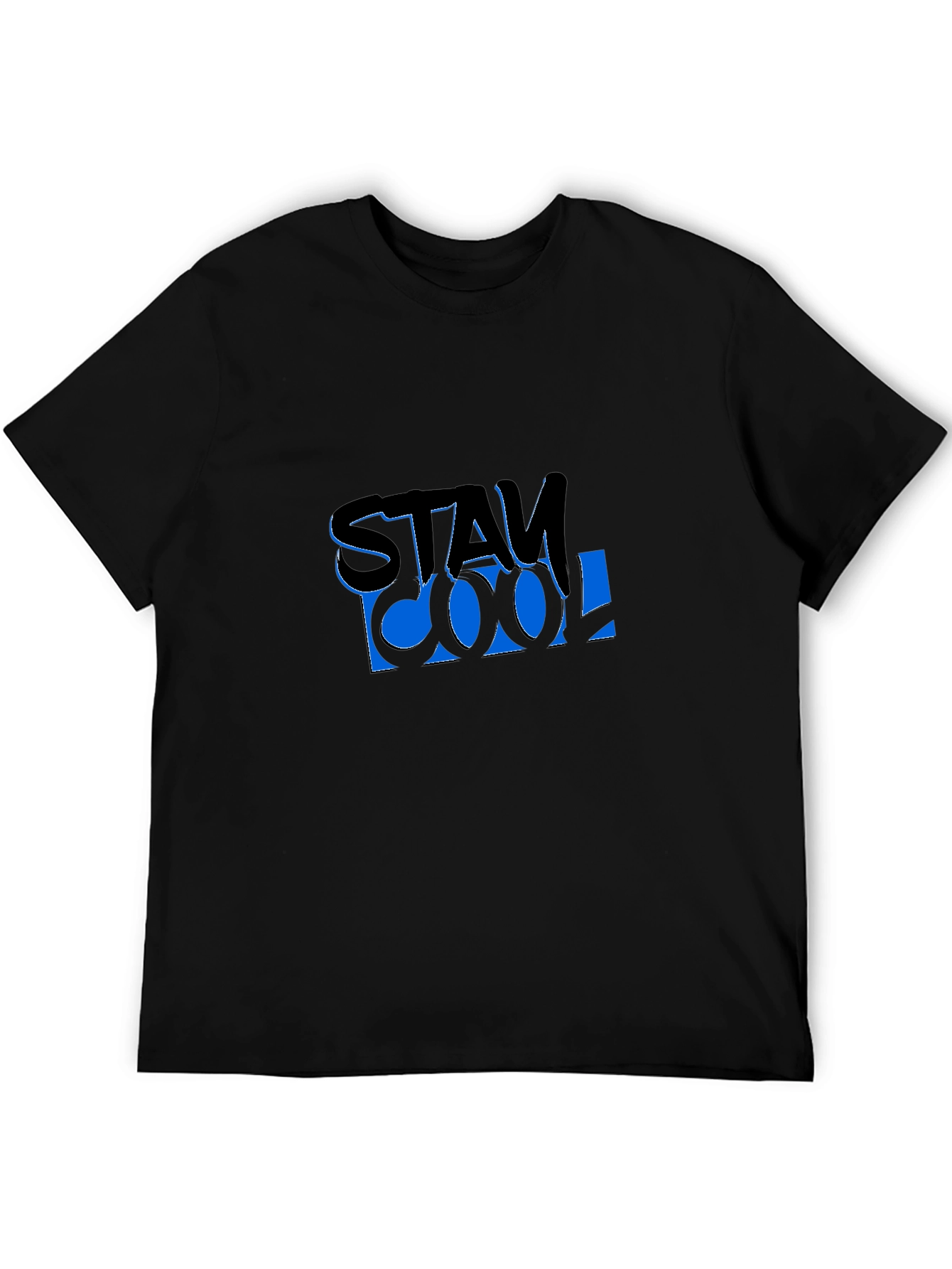 Stay Cool Graphic T-Shirt - Black