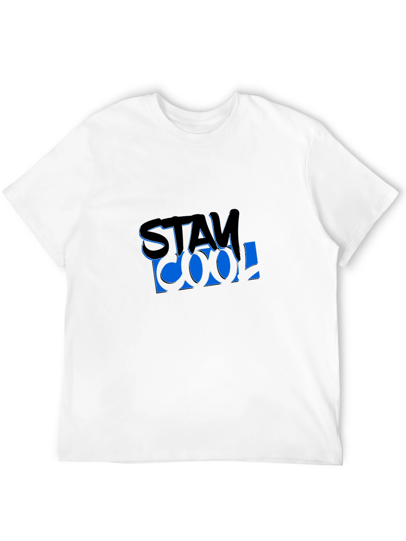 Stay Cool Graphic T-Shirt - Black