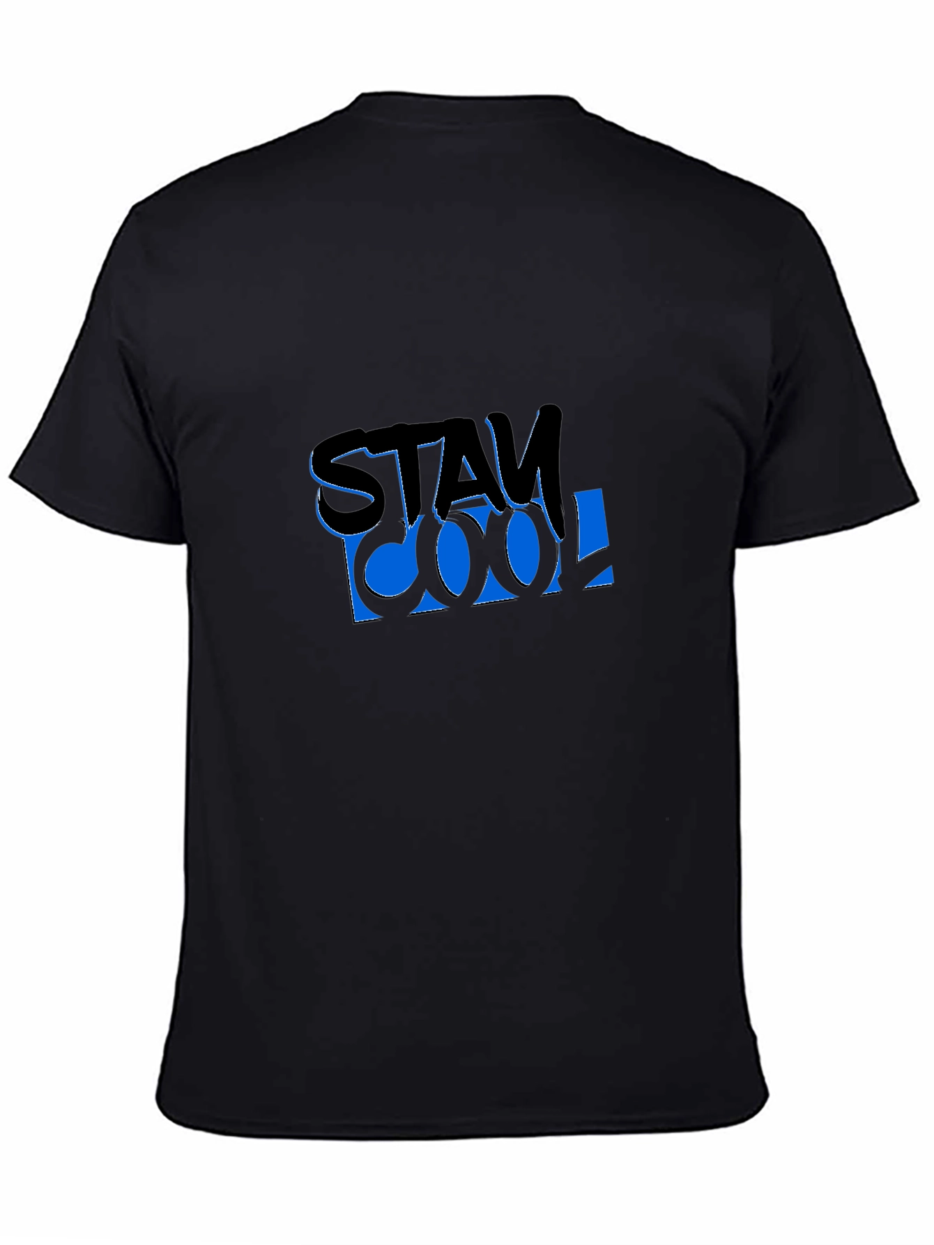 Stay Cool Graphic T-Shirt - Black