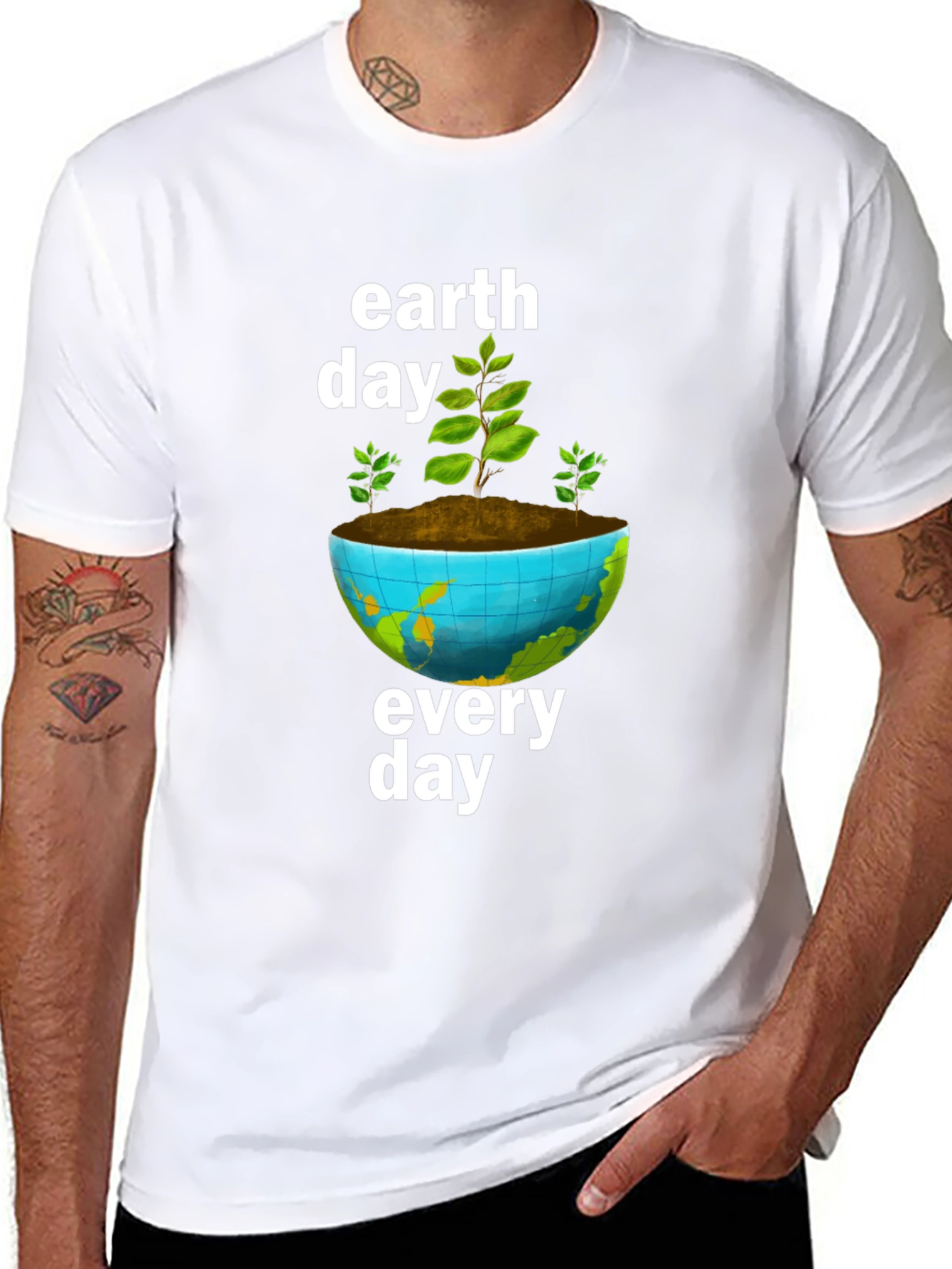 Earth Day Every Day T-Shirt - Environmental Tee