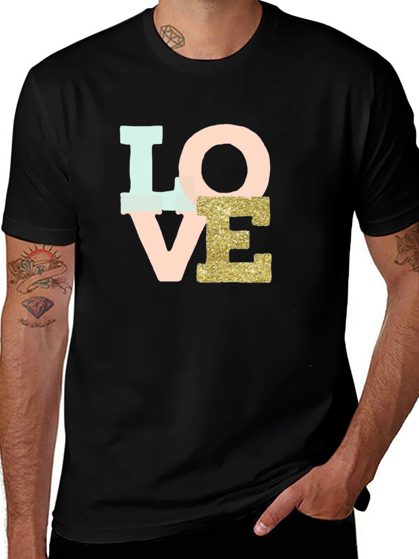 Trendy LOVE Graphic Tee - Stylish Unisex T-Shirt