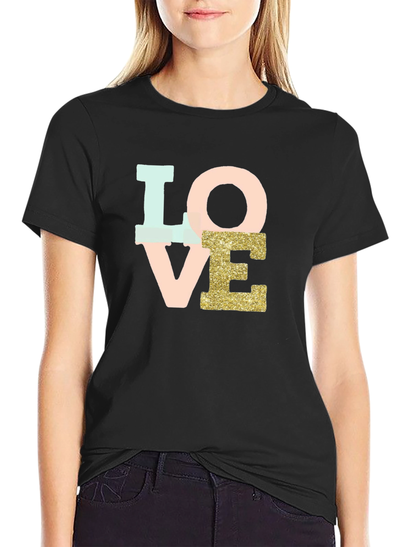 Trendy LOVE Graphic Tee - Stylish Unisex T-Shirt