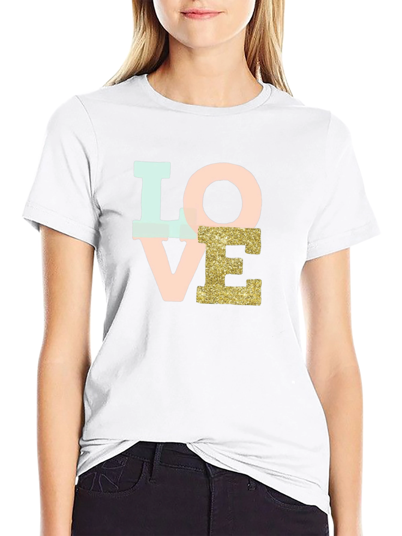 Trendy LOVE Graphic Tee - Stylish Unisex T-Shirt