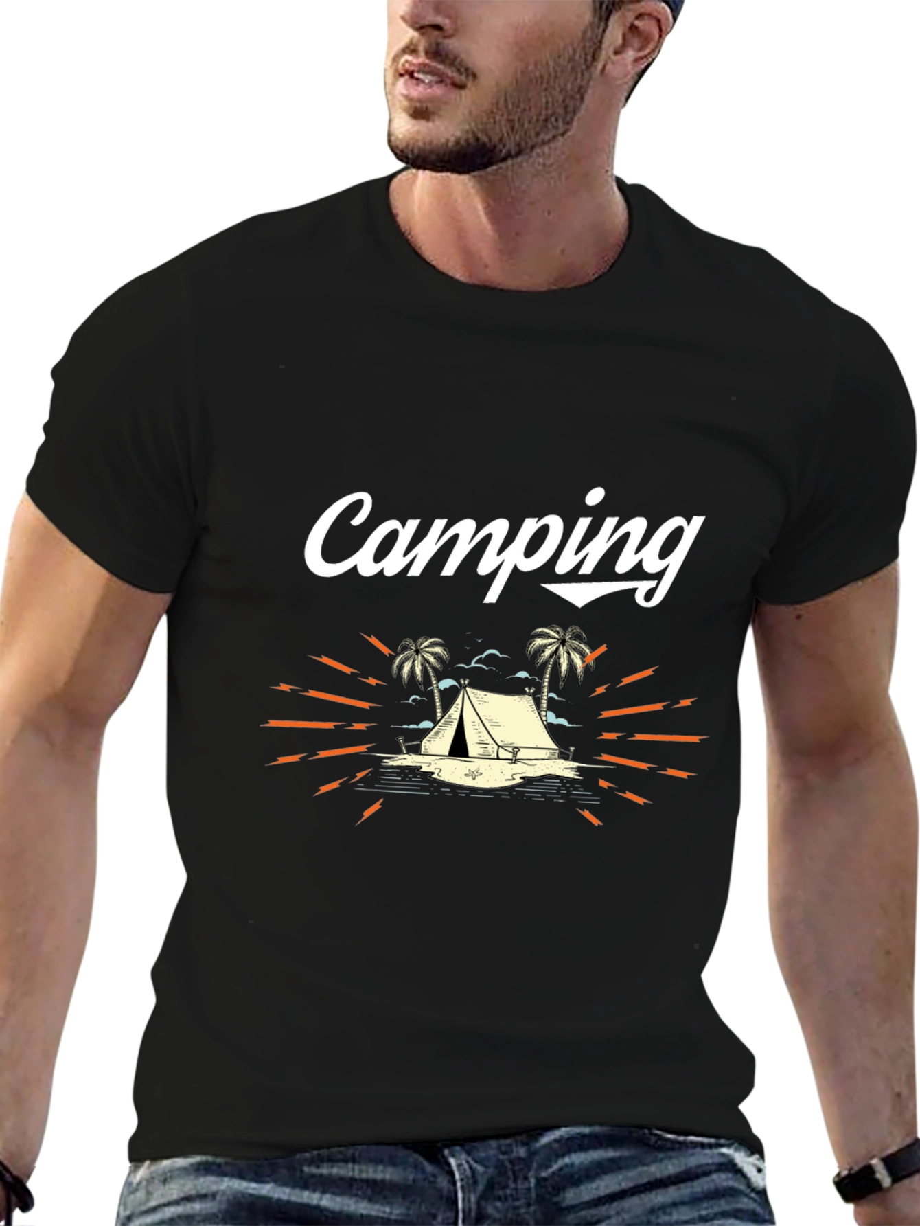 Camping Adventure Graphic Tee