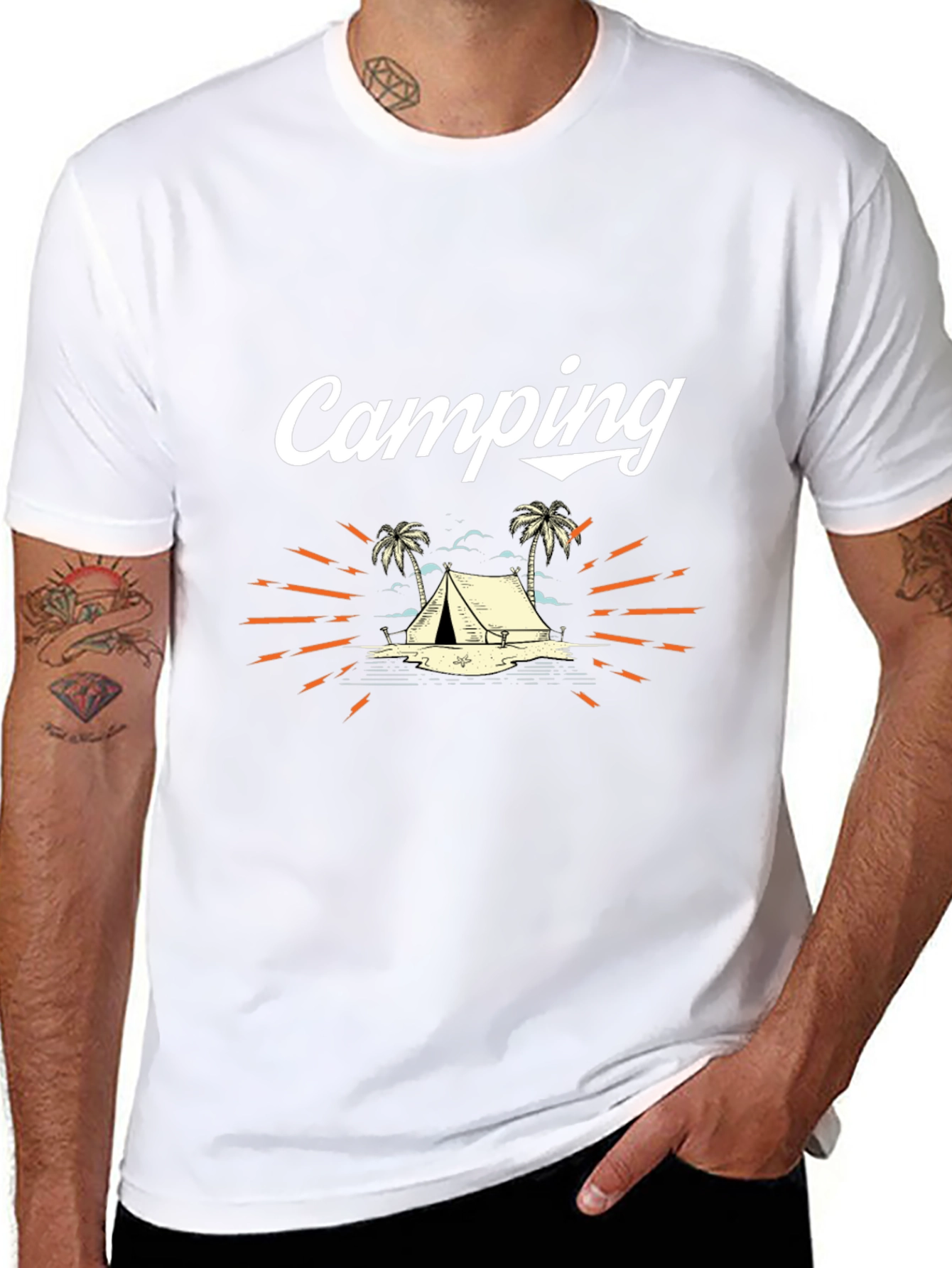 Camping Adventure Graphic Tee