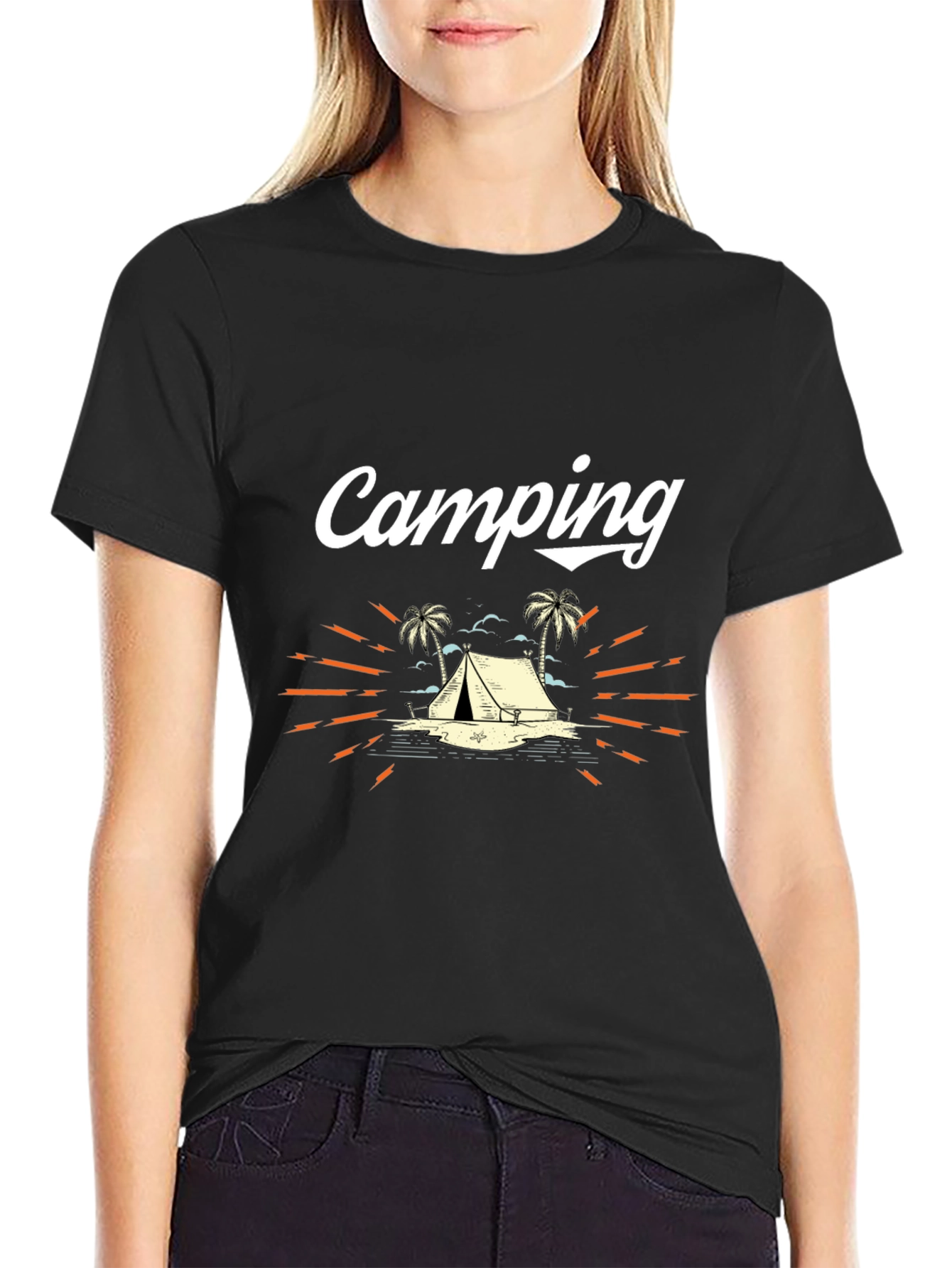 Camping Adventure Graphic Tee