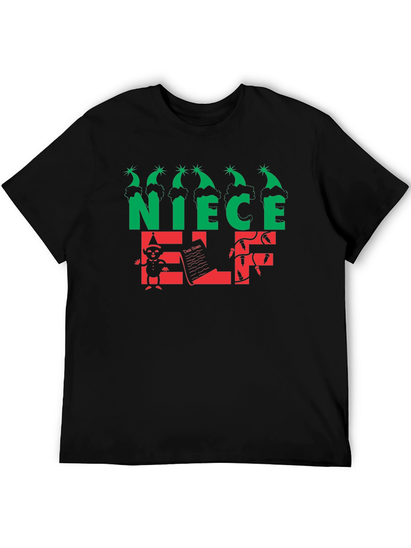 Niece Elf Holiday T-Shirt
