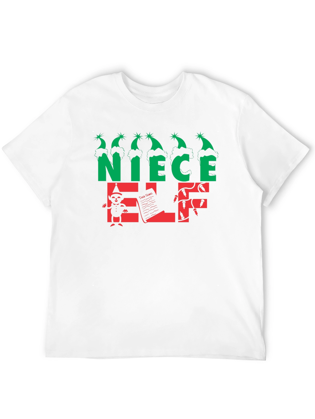 Niece Elf Holiday T-Shirt