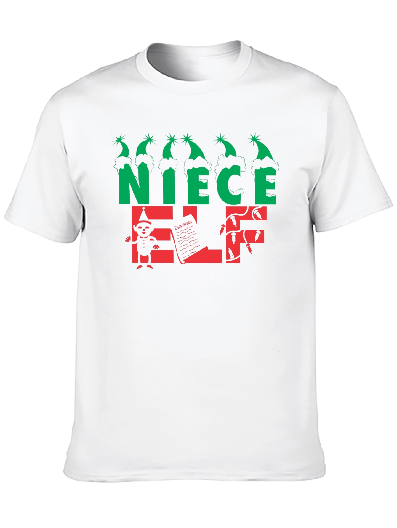 Niece Elf Holiday T-Shirt