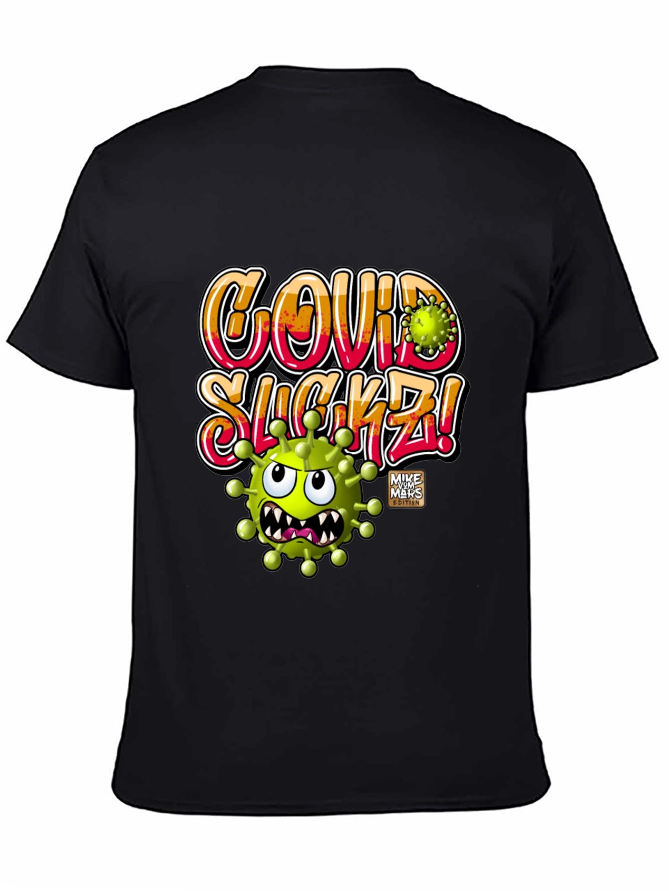 Covid Sucks Tee - Black Graphic T-Shirt