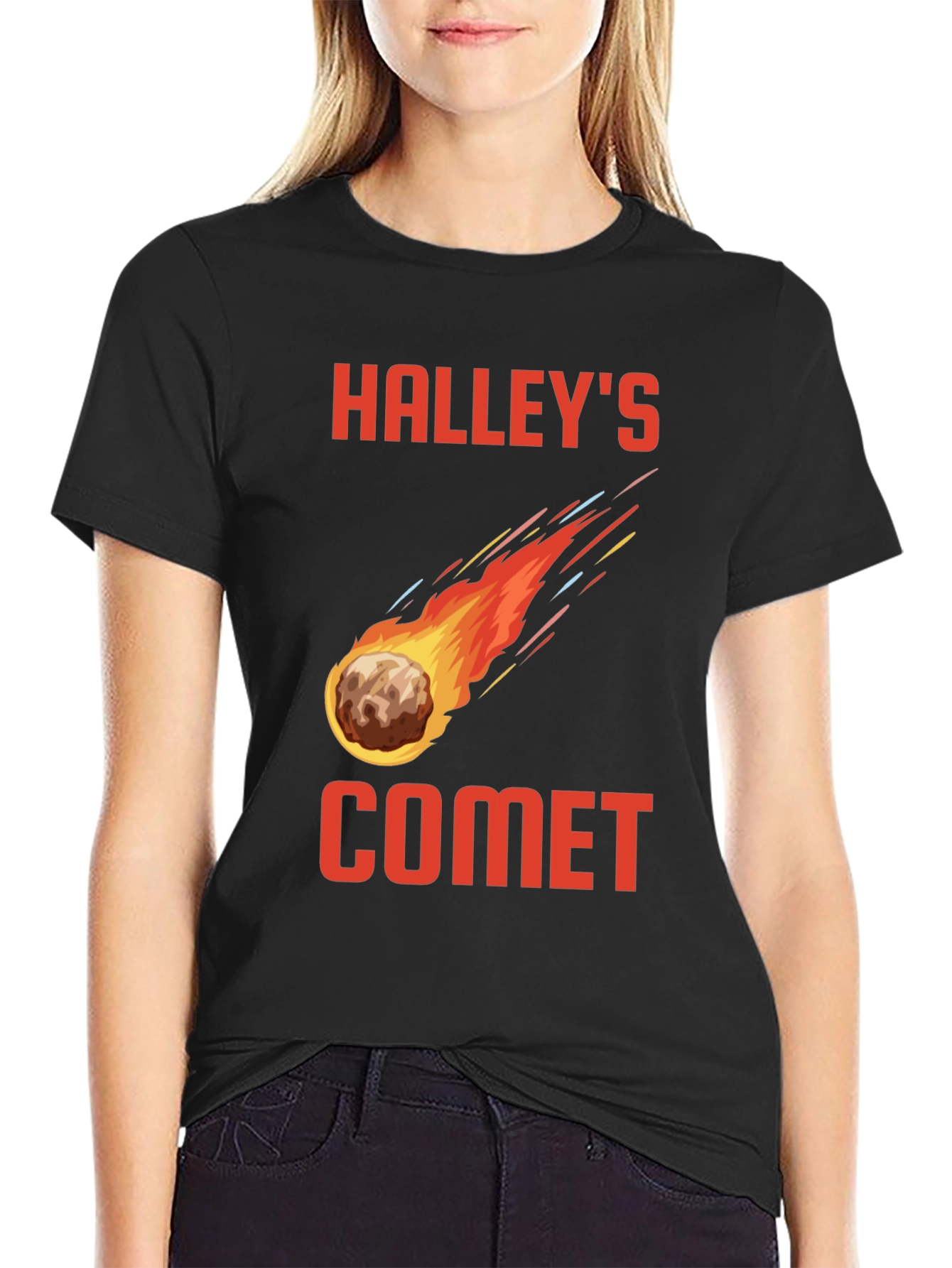 Halleys Comet Graphic T-Shirt