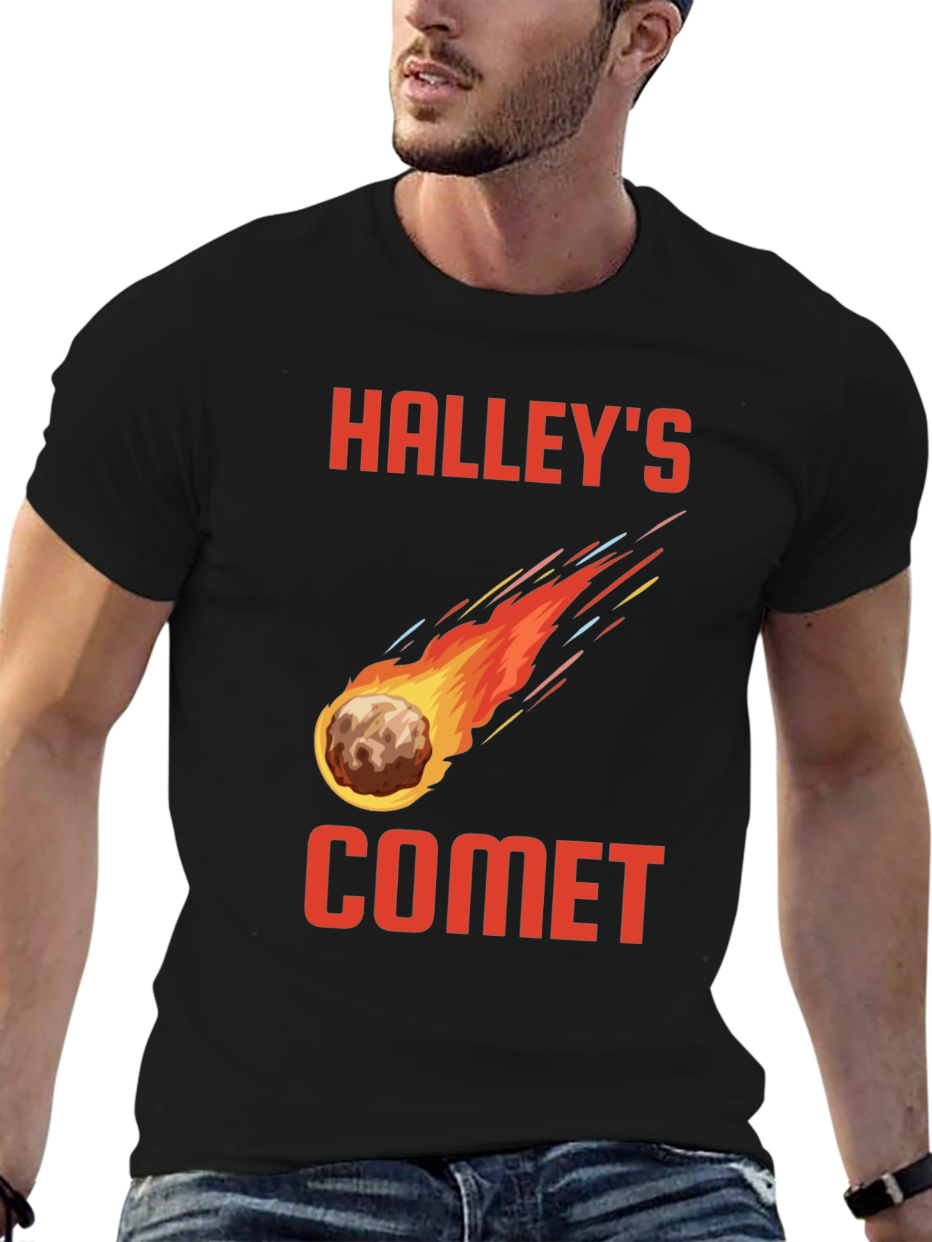 Halleys Comet Graphic T-Shirt
