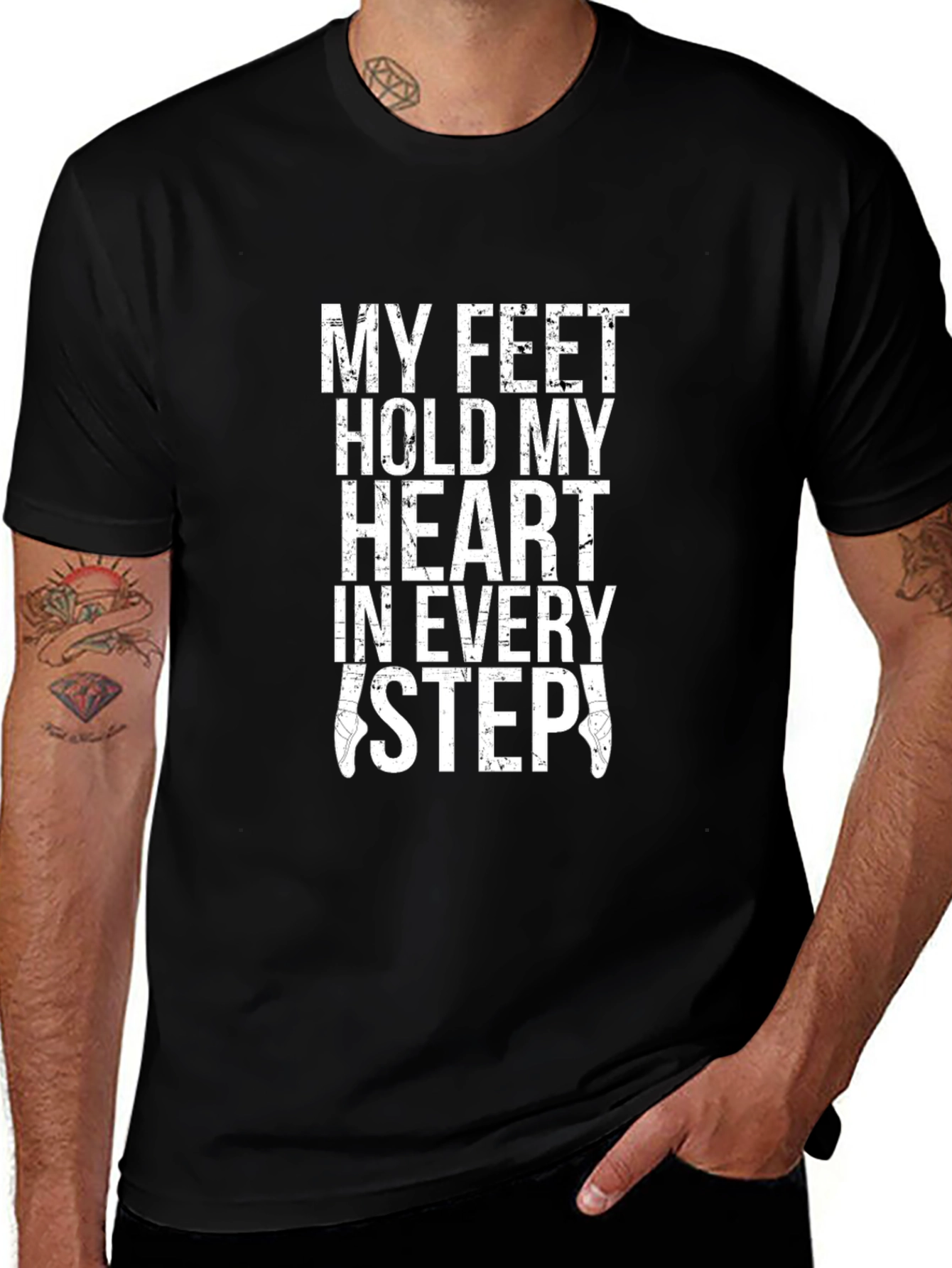 Dance Lover T-Shirt - My Feet Hold My Heart