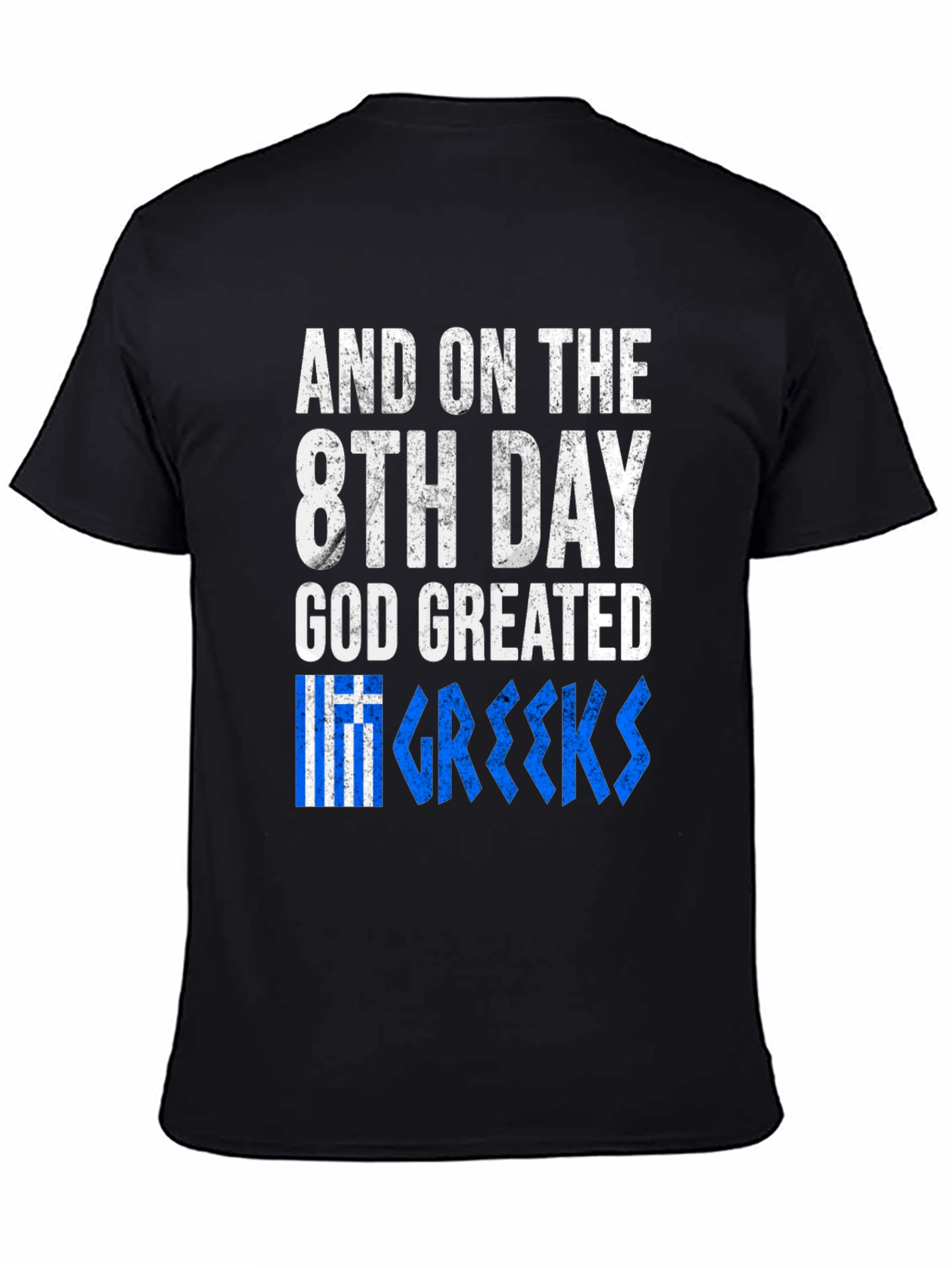 Greek Pride T-Shirt - God Created Greeks