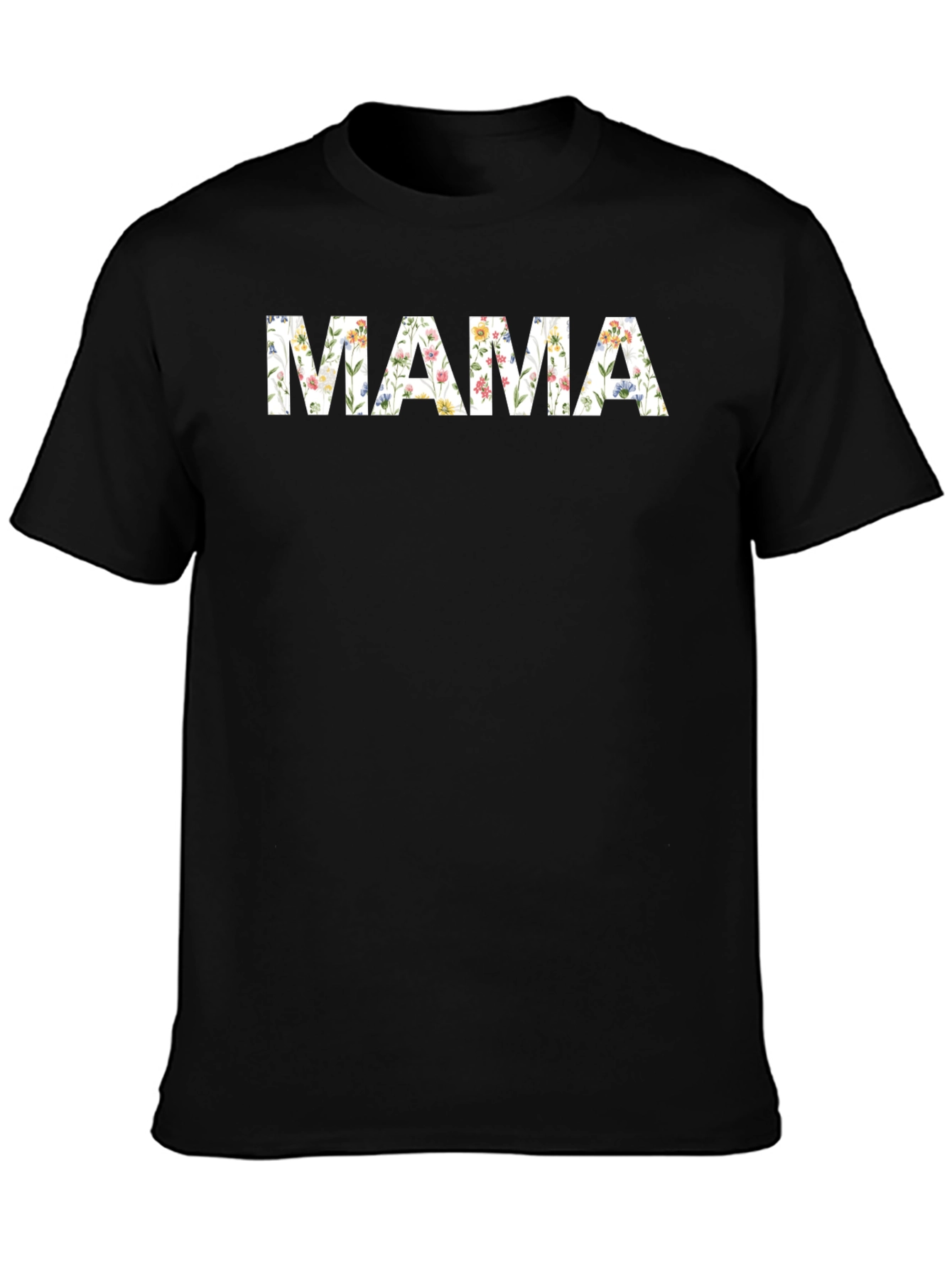 Floral MAMA Tee - Stylish Mothers Day Shirt