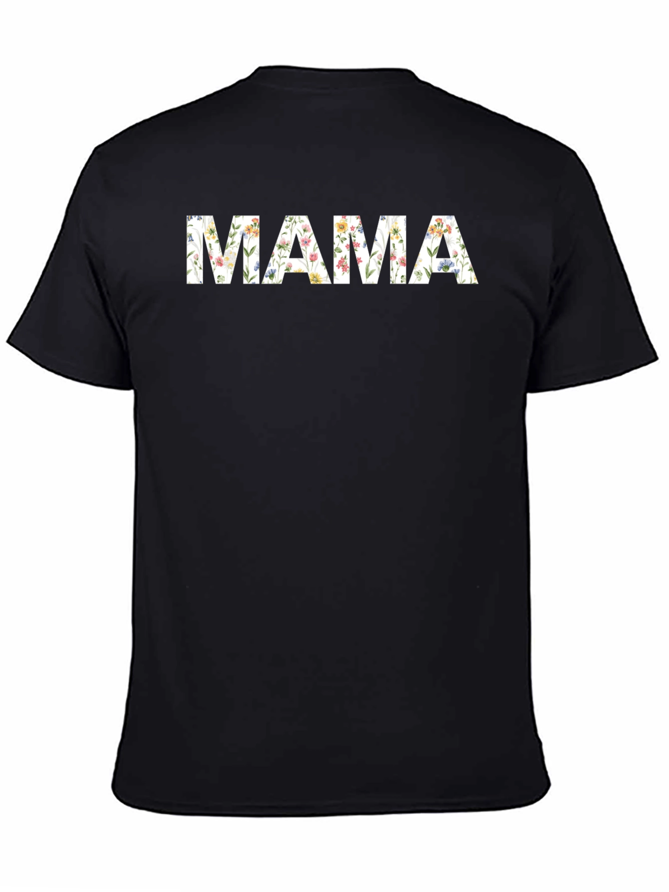 Floral MAMA Tee - Stylish Mothers Day Shirt