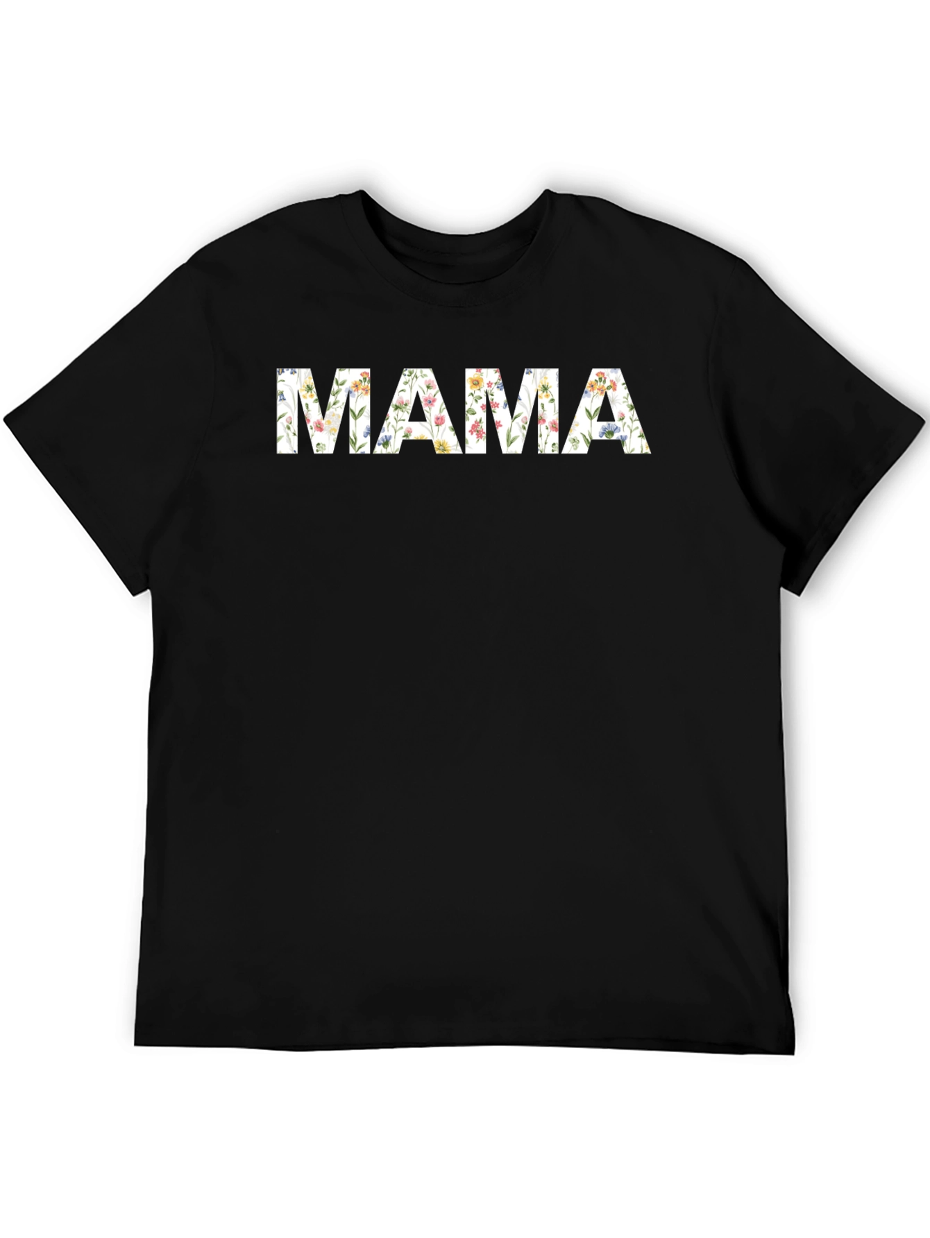 Floral MAMA Tee - Stylish Mothers Day Shirt