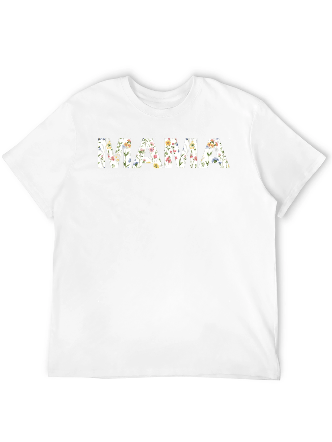 Floral MAMA Tee - Stylish Mothers Day Shirt