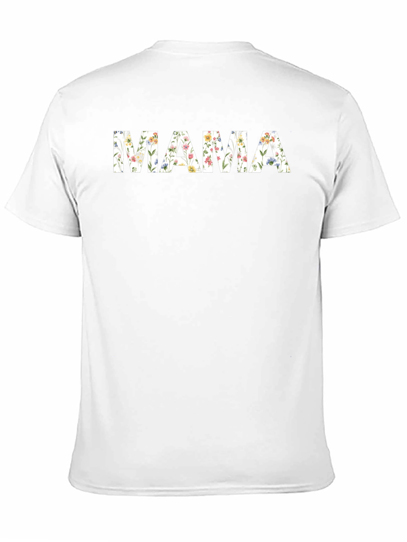 Floral MAMA Tee - Stylish Mothers Day Shirt