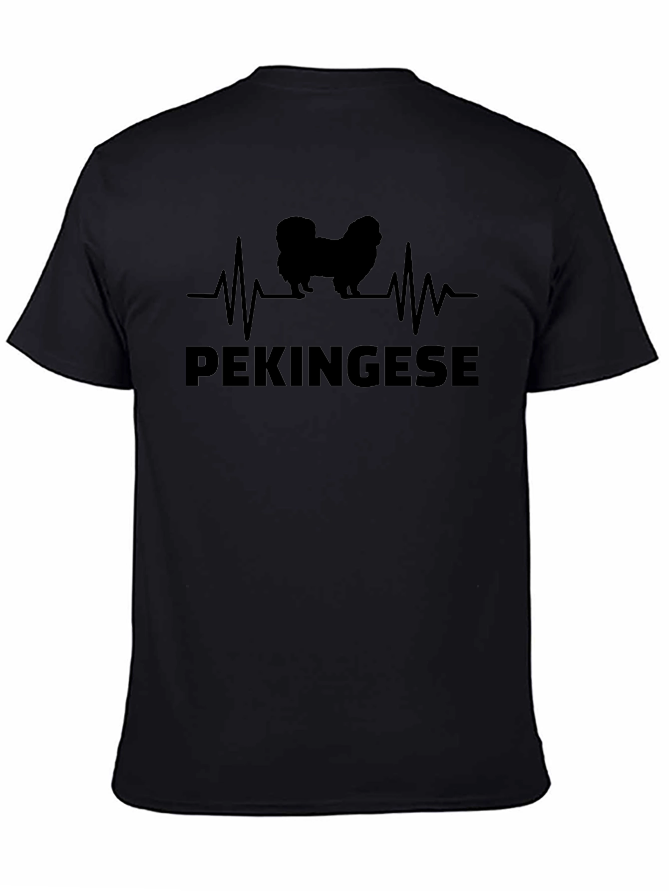 Pekingese Heartbeat T-Shirt Dog Lover Tee
