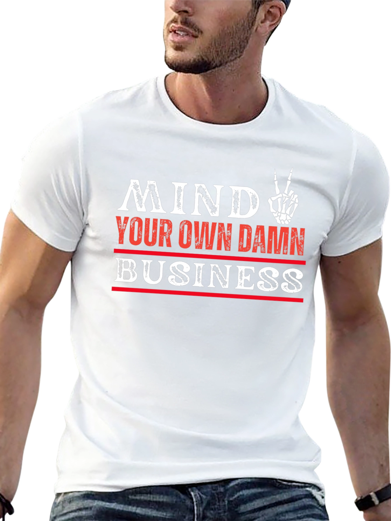 Mind Your Own Business Graphic T-Shirt
