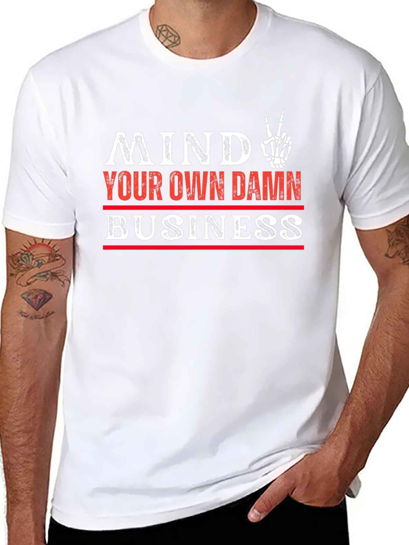 Mind Your Own Business Graphic T-Shirt