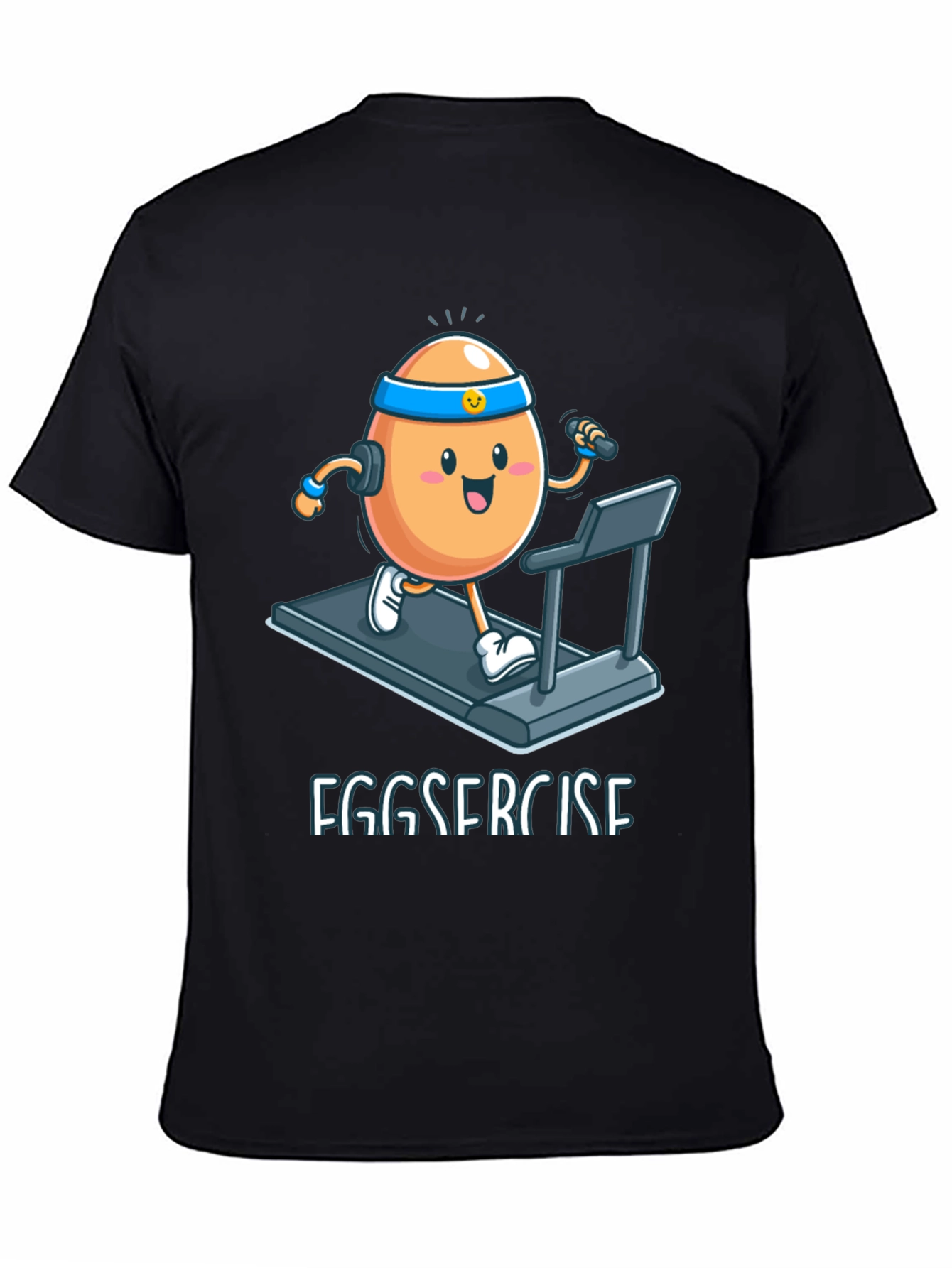 Eggsercise T-Shirt: Funny Workout Egg Tee