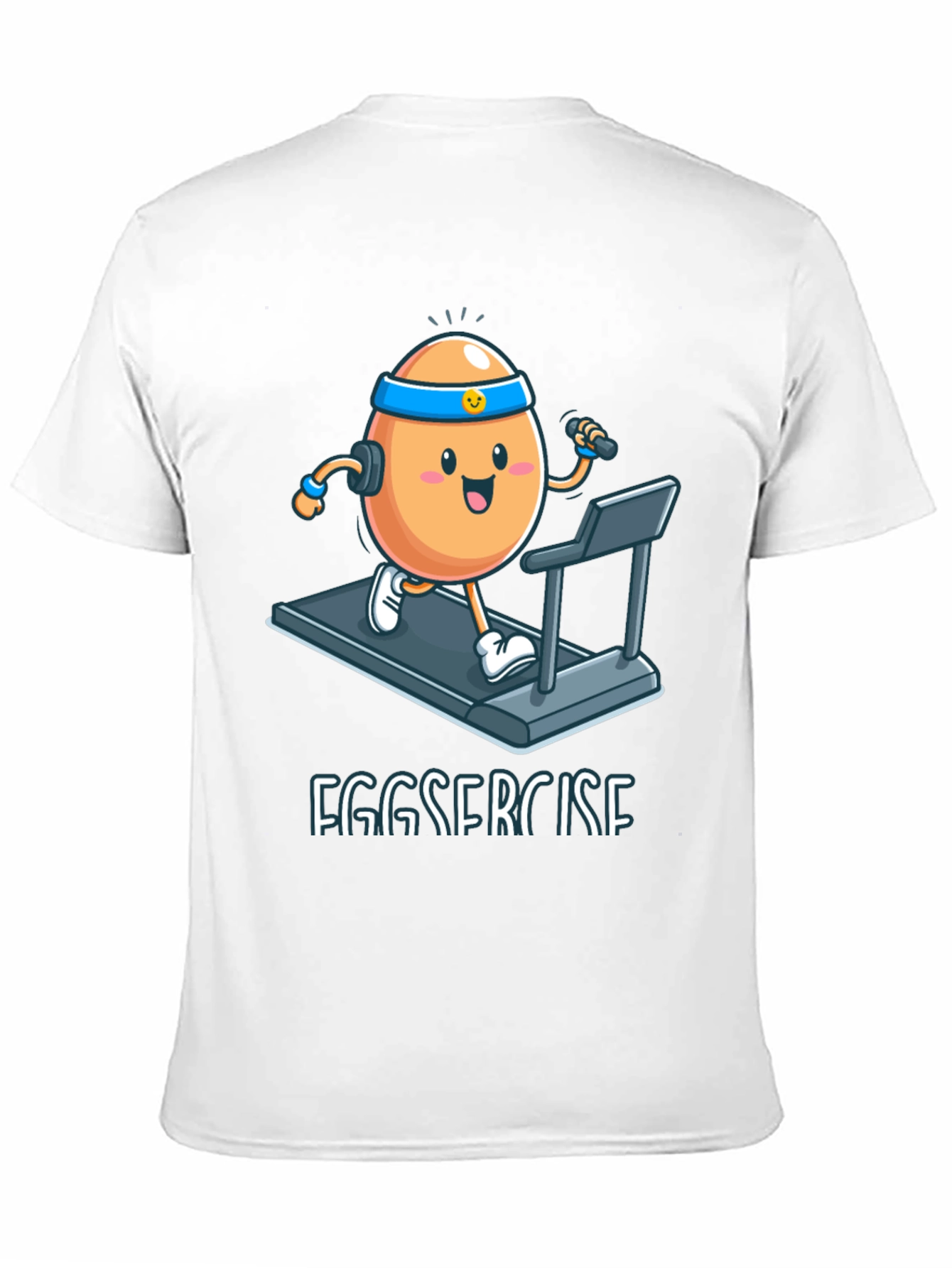 Eggsercise T-Shirt: Funny Workout Egg Tee