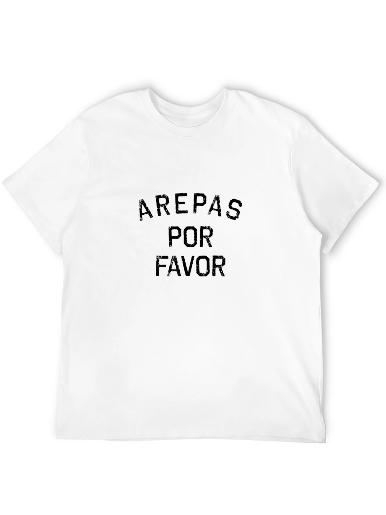 Arepas Por Favor Black Graphic Tee