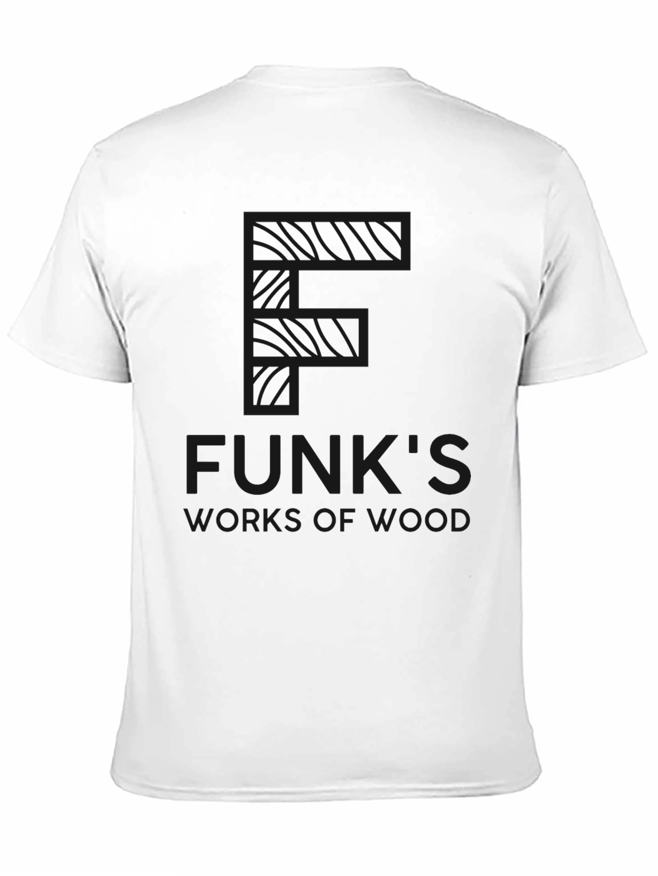 Funks Works of Wood Black Graphic T-Shirt