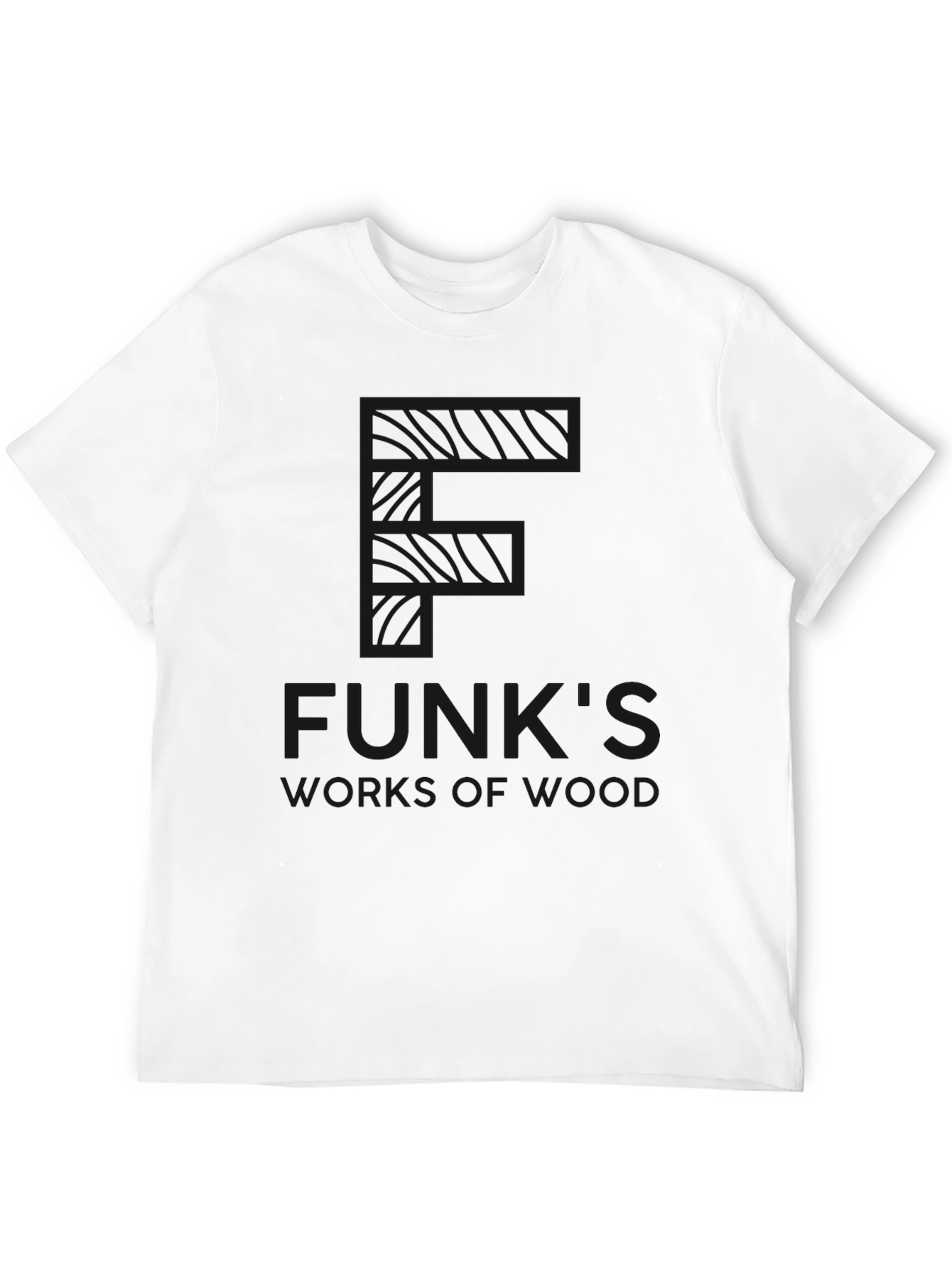 Funks Works of Wood Black Graphic T-Shirt