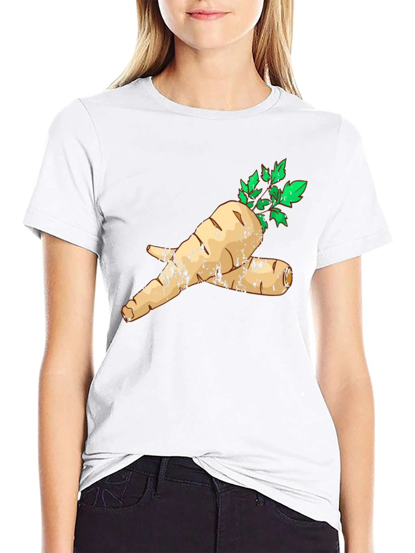 Parsnip Graphic T-Shirt - Unique Vegetable Tee