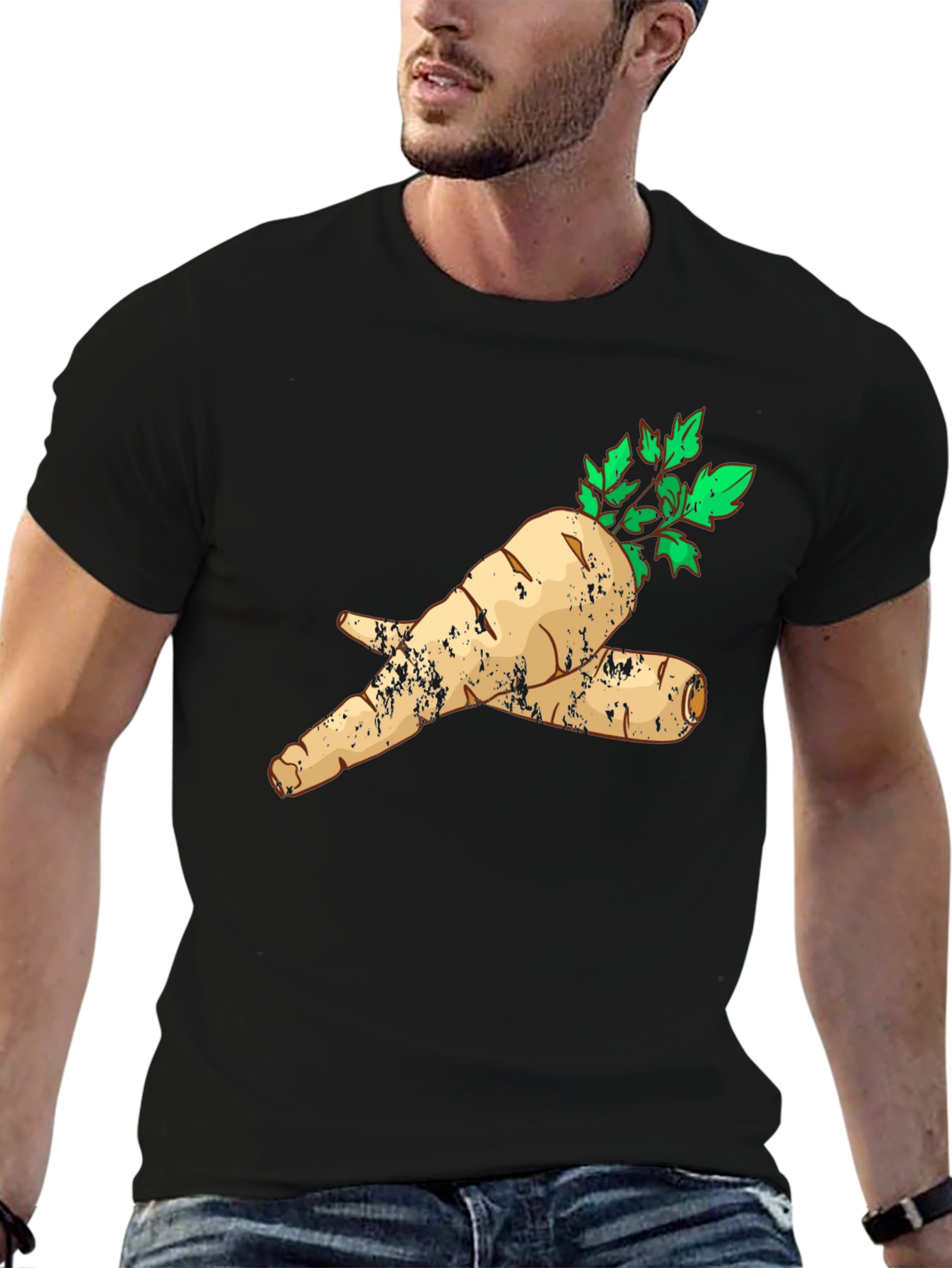 Parsnip Graphic T-Shirt - Unique Vegetable Tee