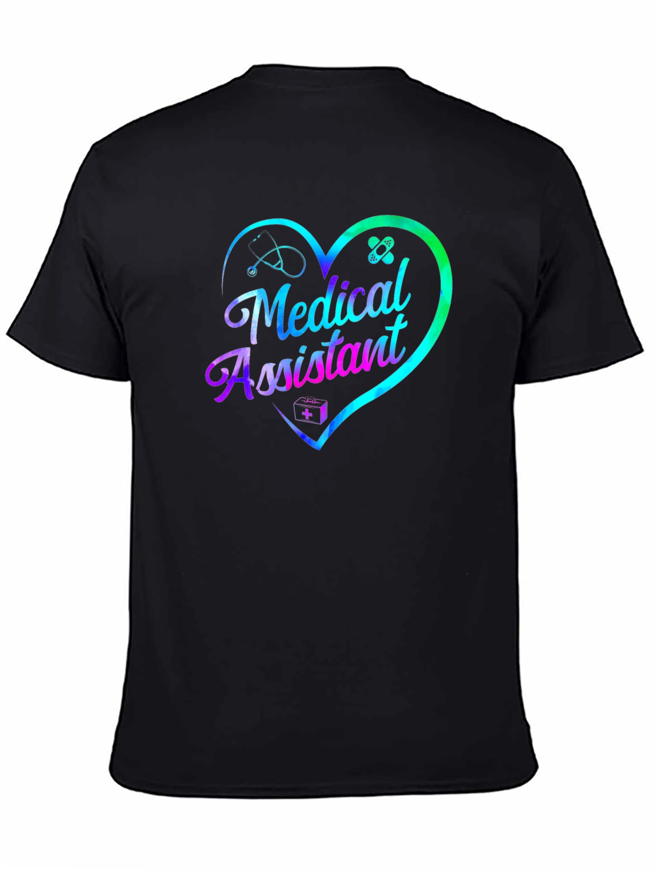 Medical Assistant Heart Graphic T-Shirt