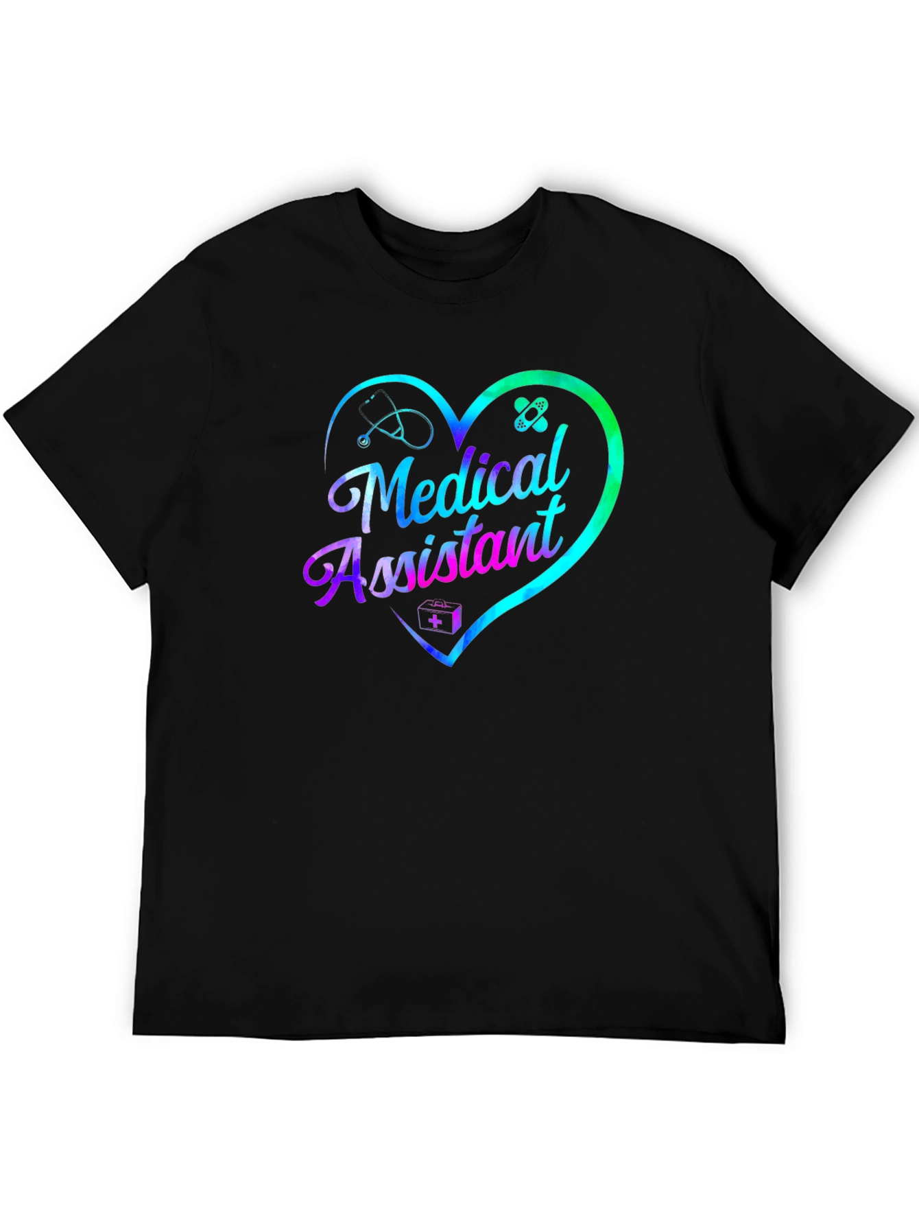 Medical Assistant Heart Graphic T-Shirt